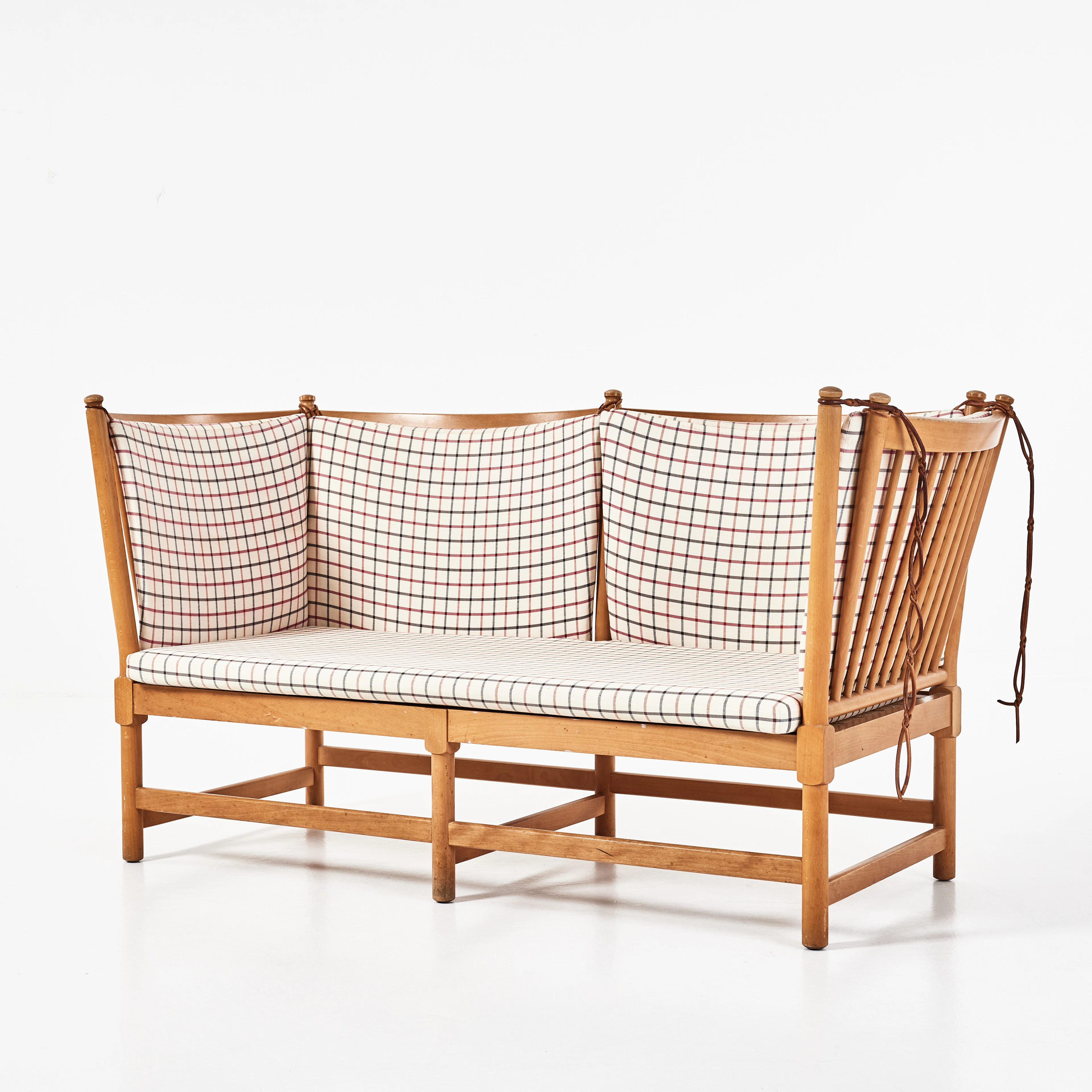 BØRGE MOGENSEN. "Tremme", soffa, bok, Fritz Hansen, Danmark, 1960/70-tal
