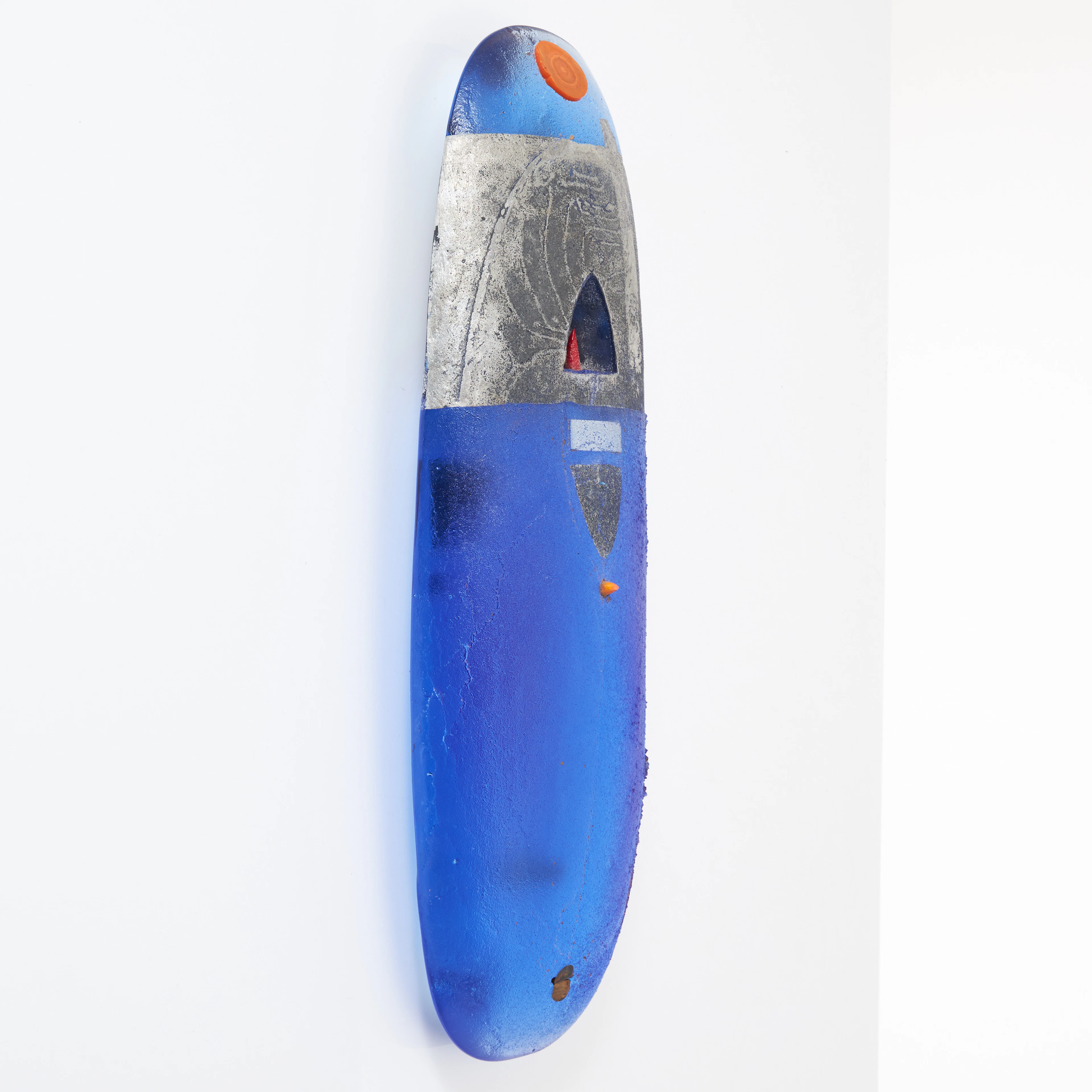BERTIL VALLIEN. Skulptur, sandgjutet glas, signerad B. Vallien Kosta