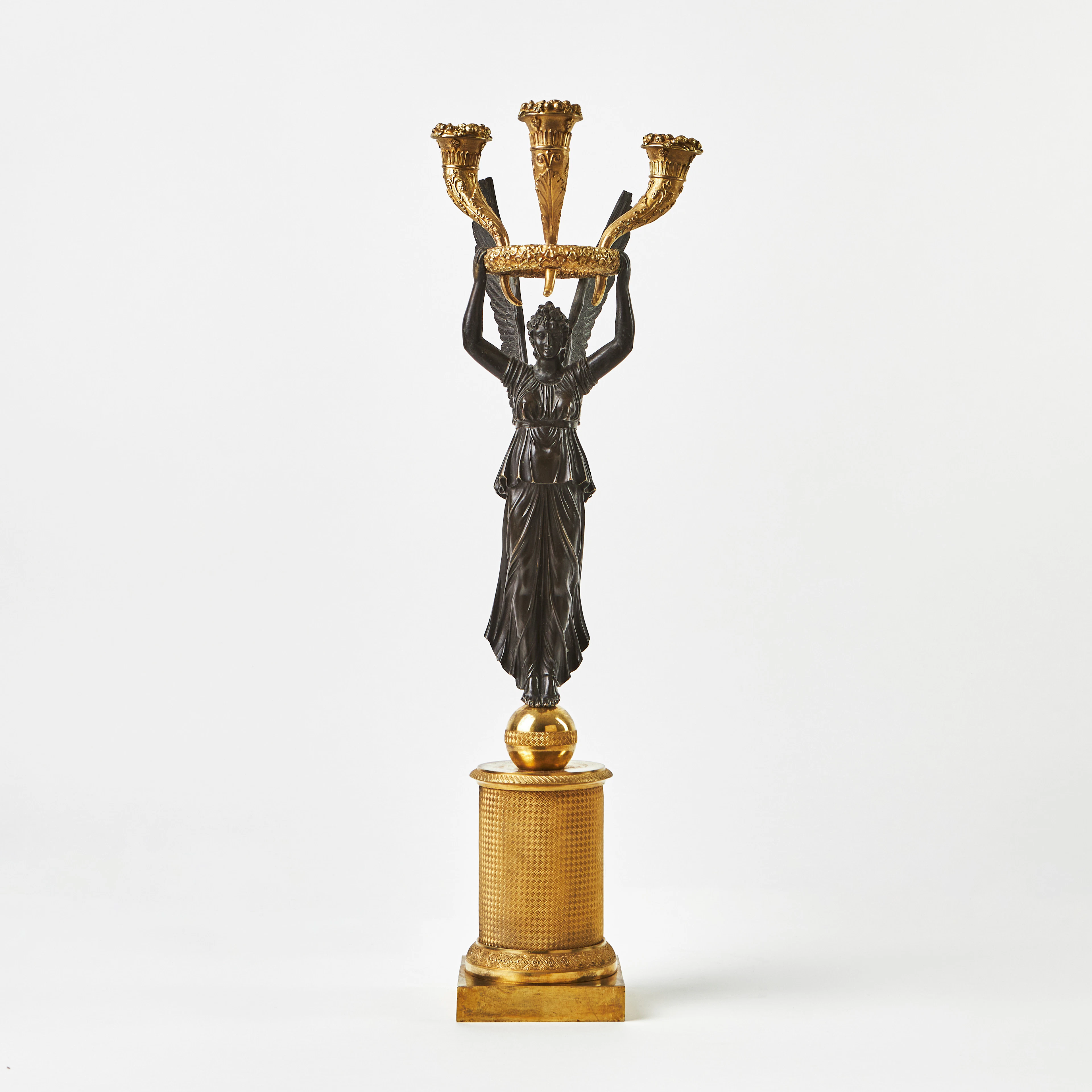 KANDELABER, parisarbete i Restauration, 1800-talets första kvartal
