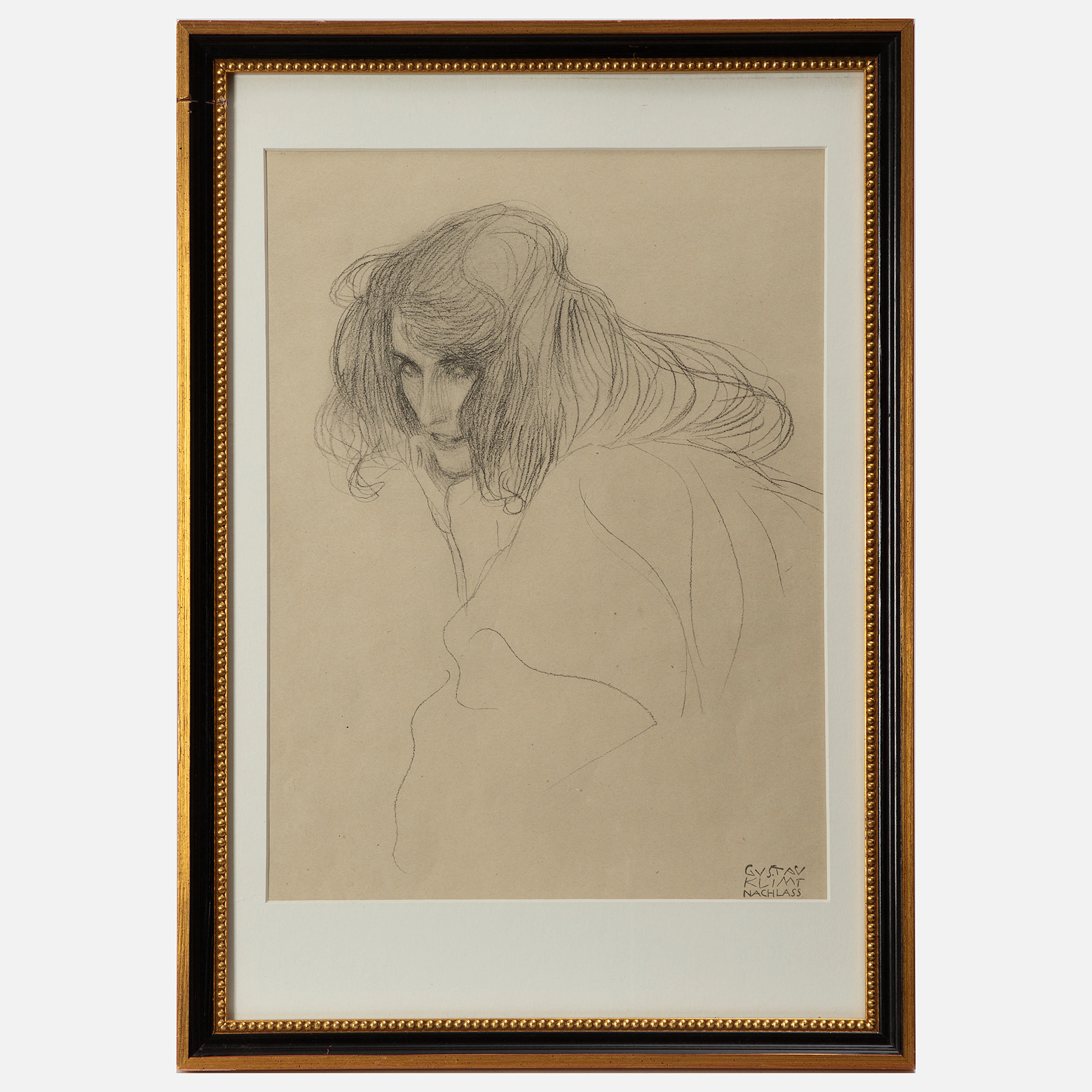 GUSTAV KLIMT. EFTER. Från mappen "Fünfundzwanzig Handzeichnungen"