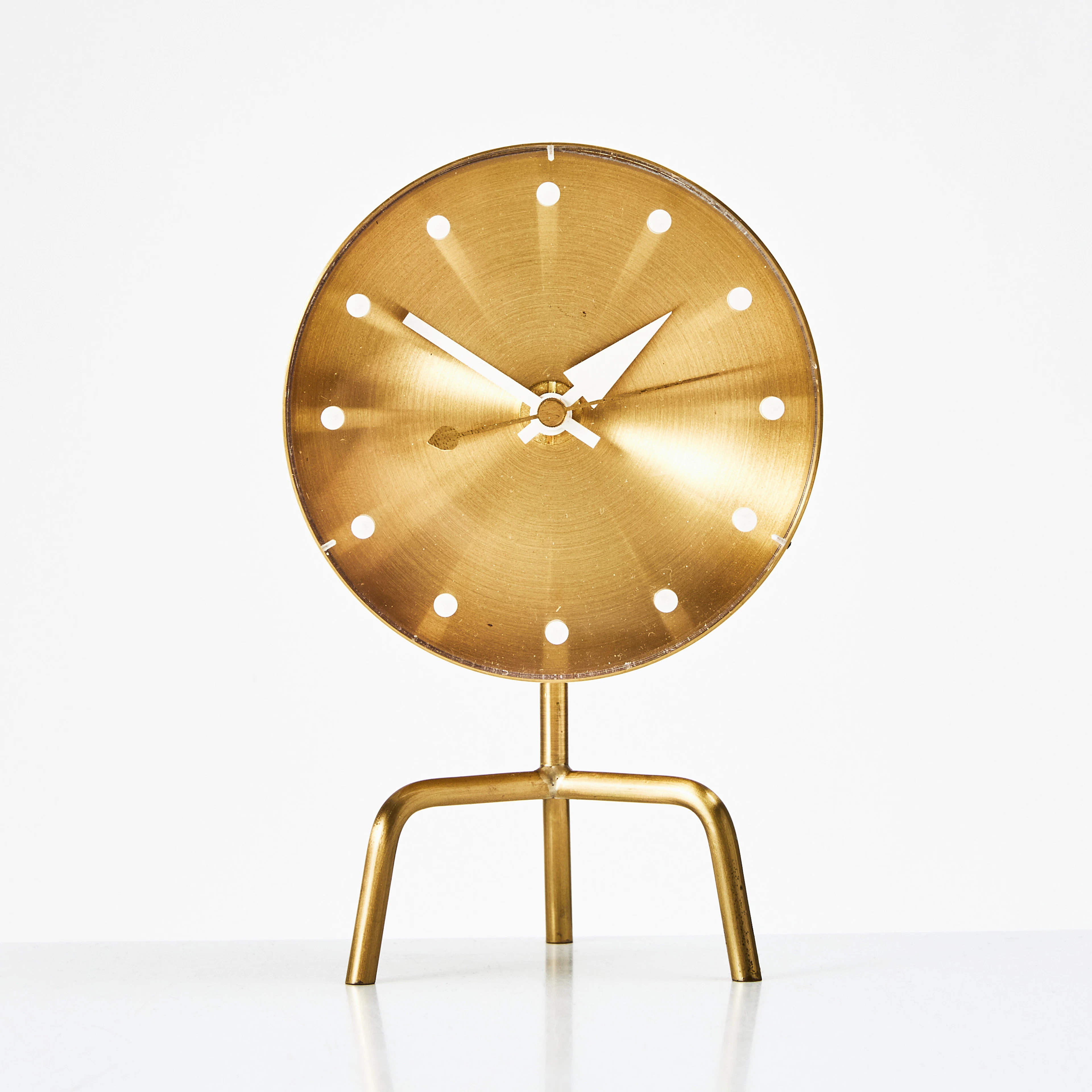 GEORGE NELSON. Bordsur, "Desk Clocks", för Vitra, etikettmärkt.