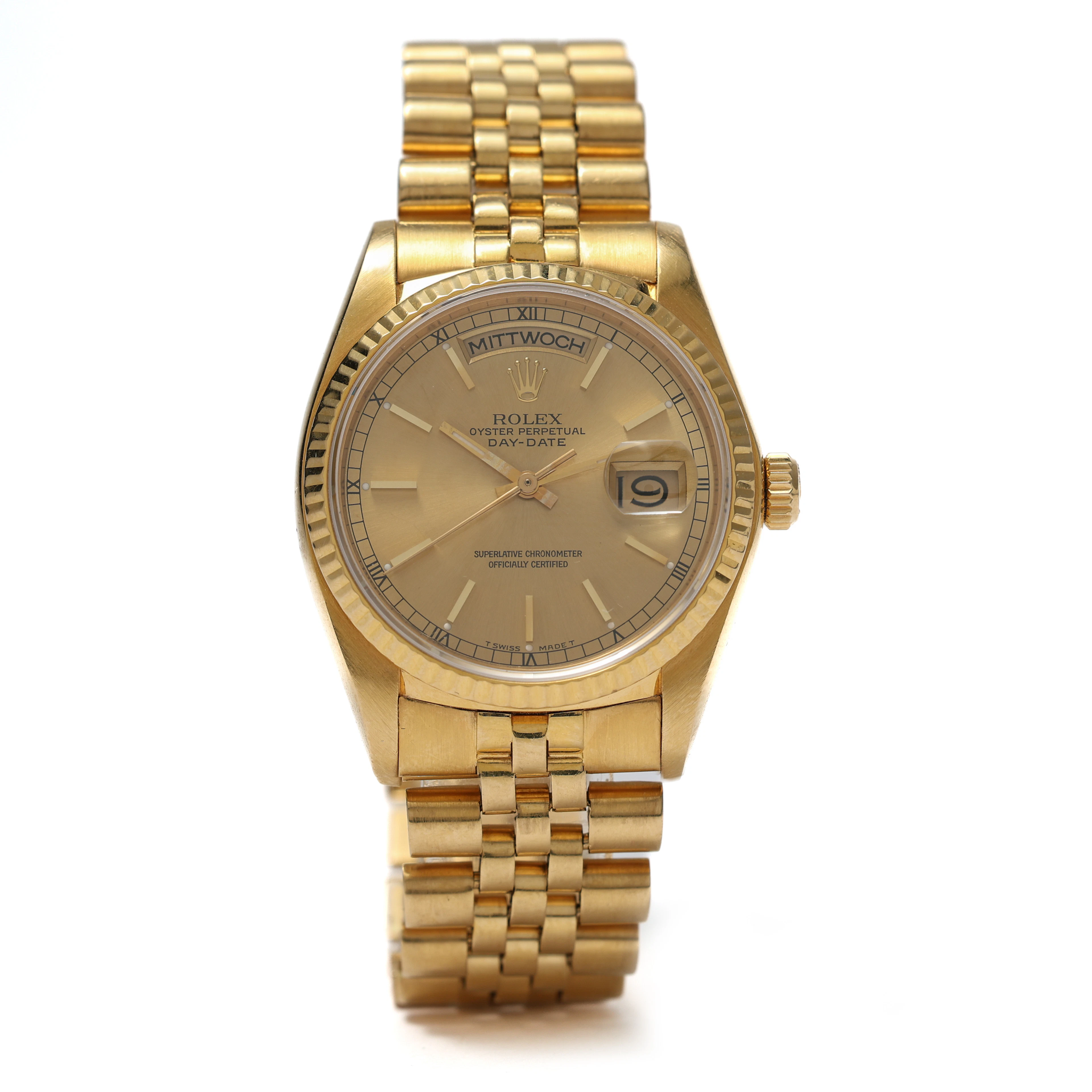 ROLEX, Oyster Perpetual, Day-Date, Chronometer, armbandsur, 36 mm