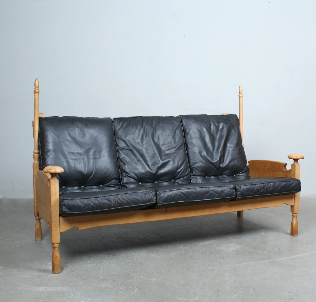 ABRAHAM SPRIJ. für Sprij Meubelen, Sofa / Dreisitzer, Modell 'Siegfried'