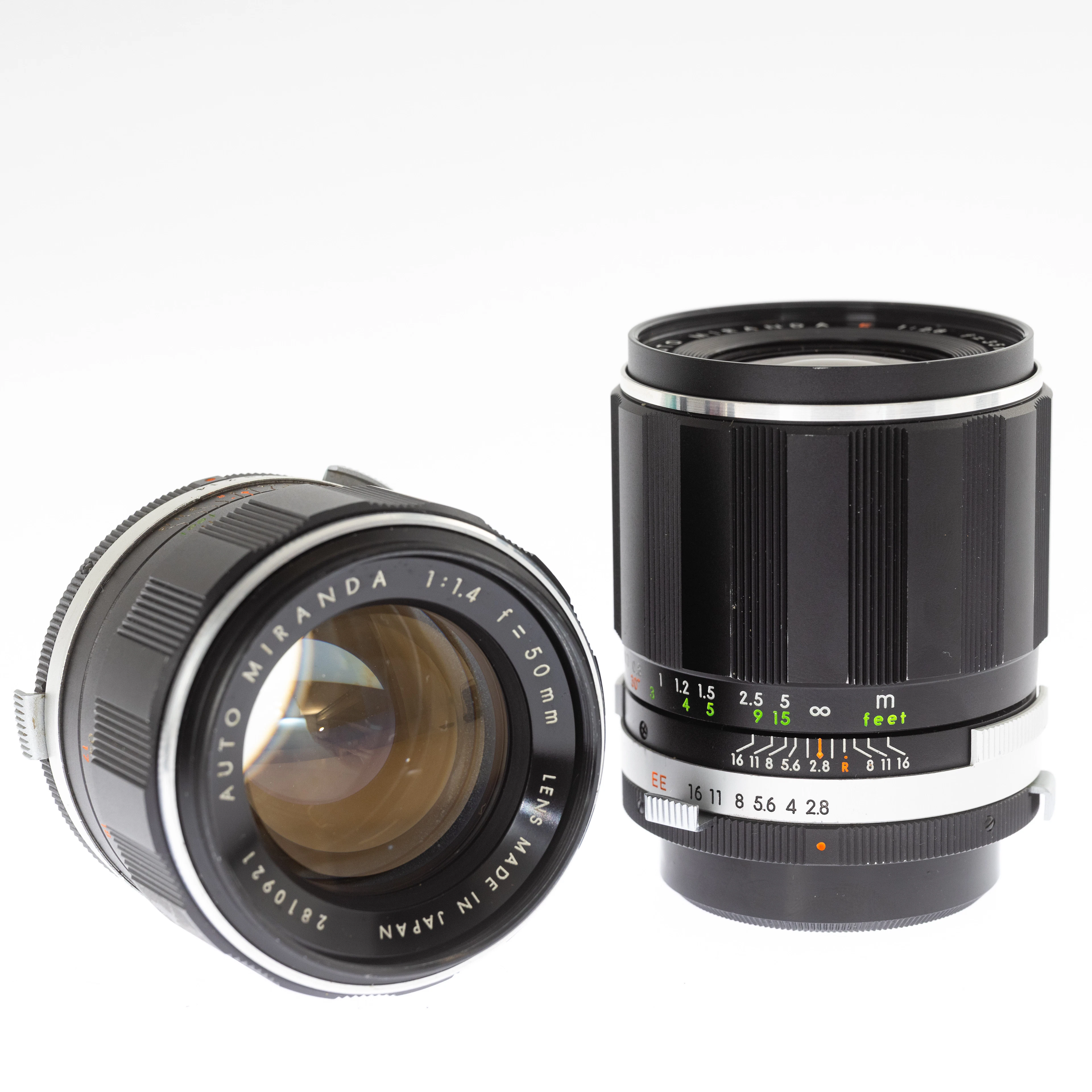 Miranda Auto Miranda E 1:2,8 / 35mm ( SN 1641993 ) und Auto Miranda