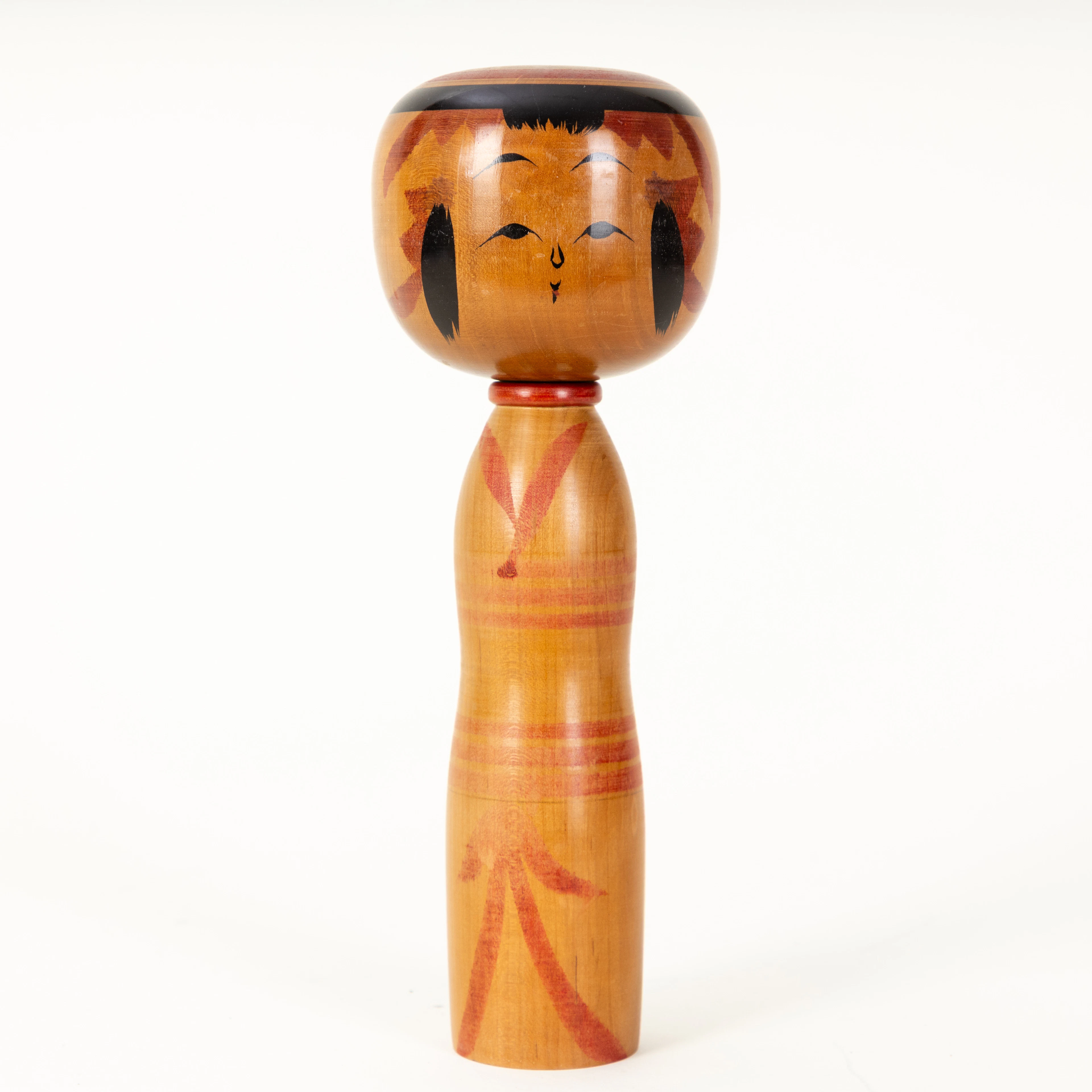 Japanische Kokeshi-Puppe, Shōwa-Zeit.