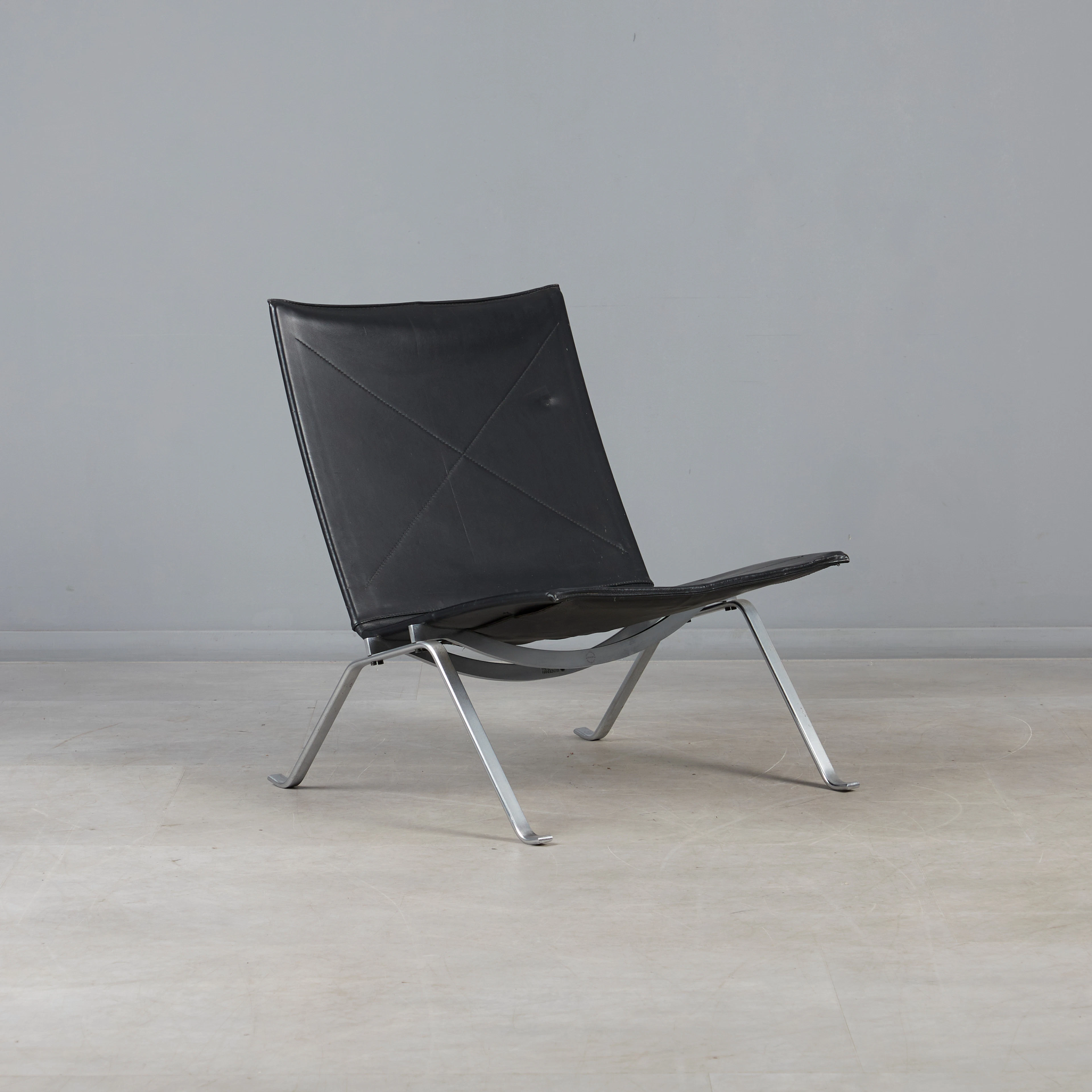 POUL KJAERHOLM. Fritz Hansen, Sessel / Lounge Chair, Modell 'PK 22'