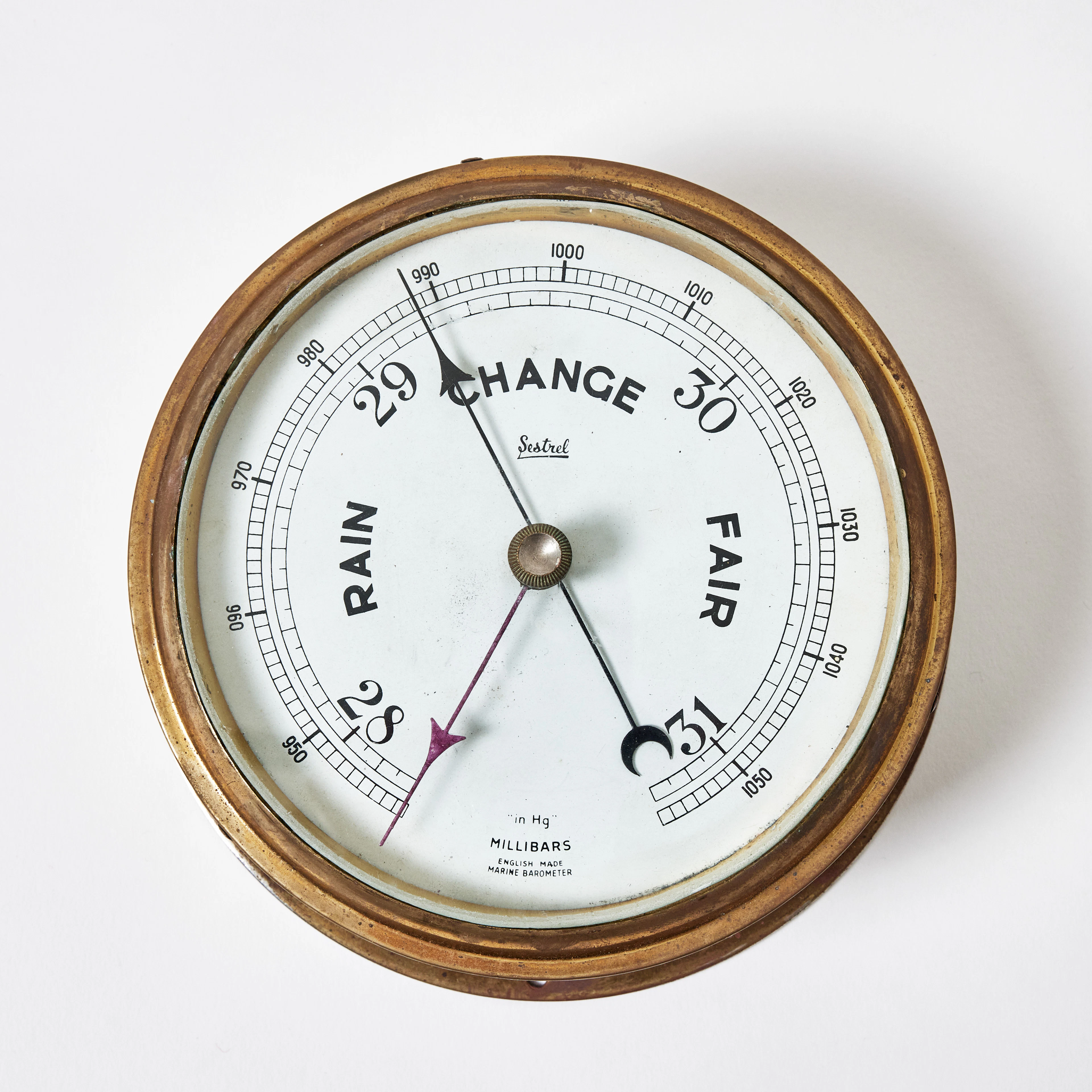 ANEROIDBAROMETER, Sestrel, Henry Browne & Son Ltd. Barking & London