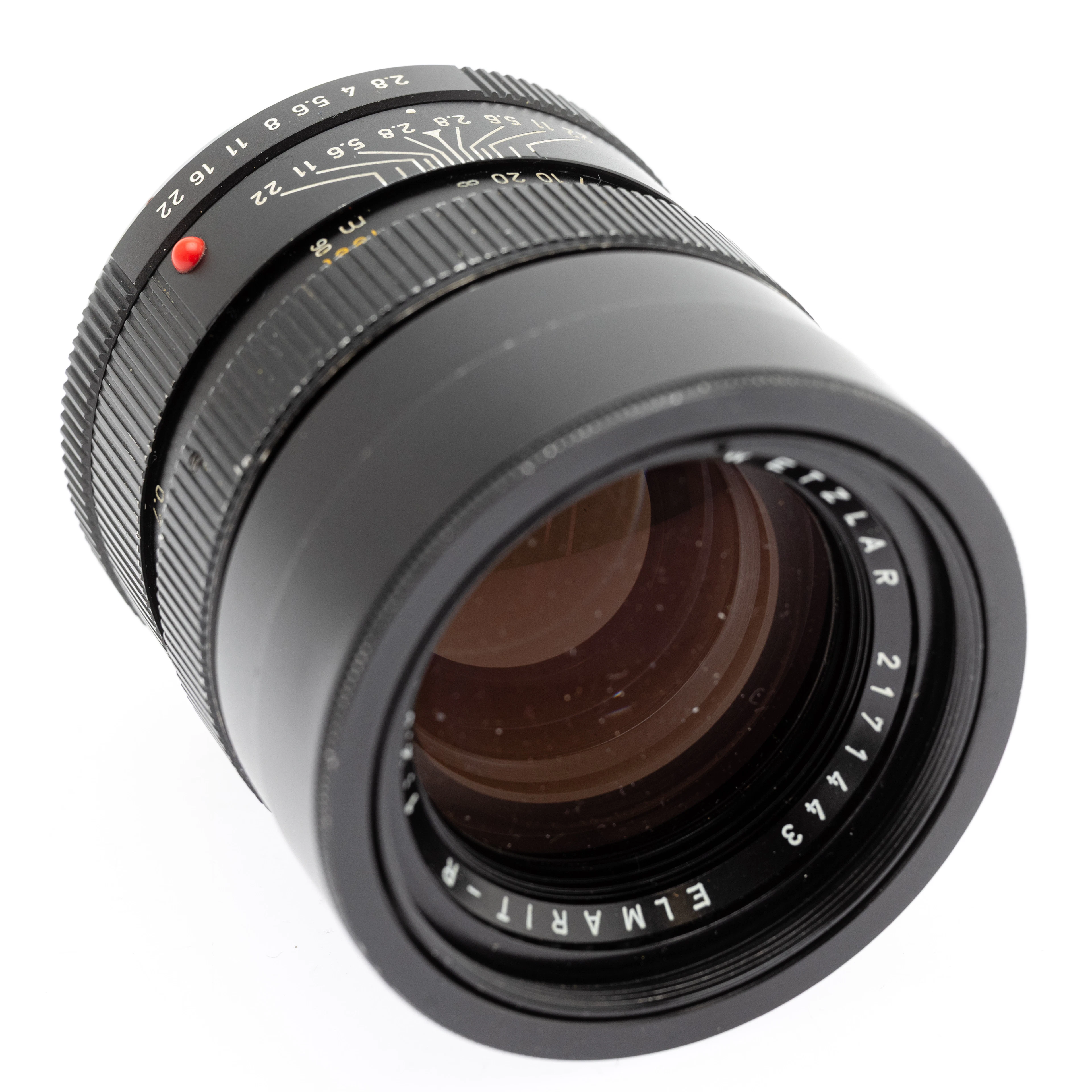 Leitz Wetzlar Elmarit - R 1:2,8/90mm 1-Cam ( SN 2171443 ).