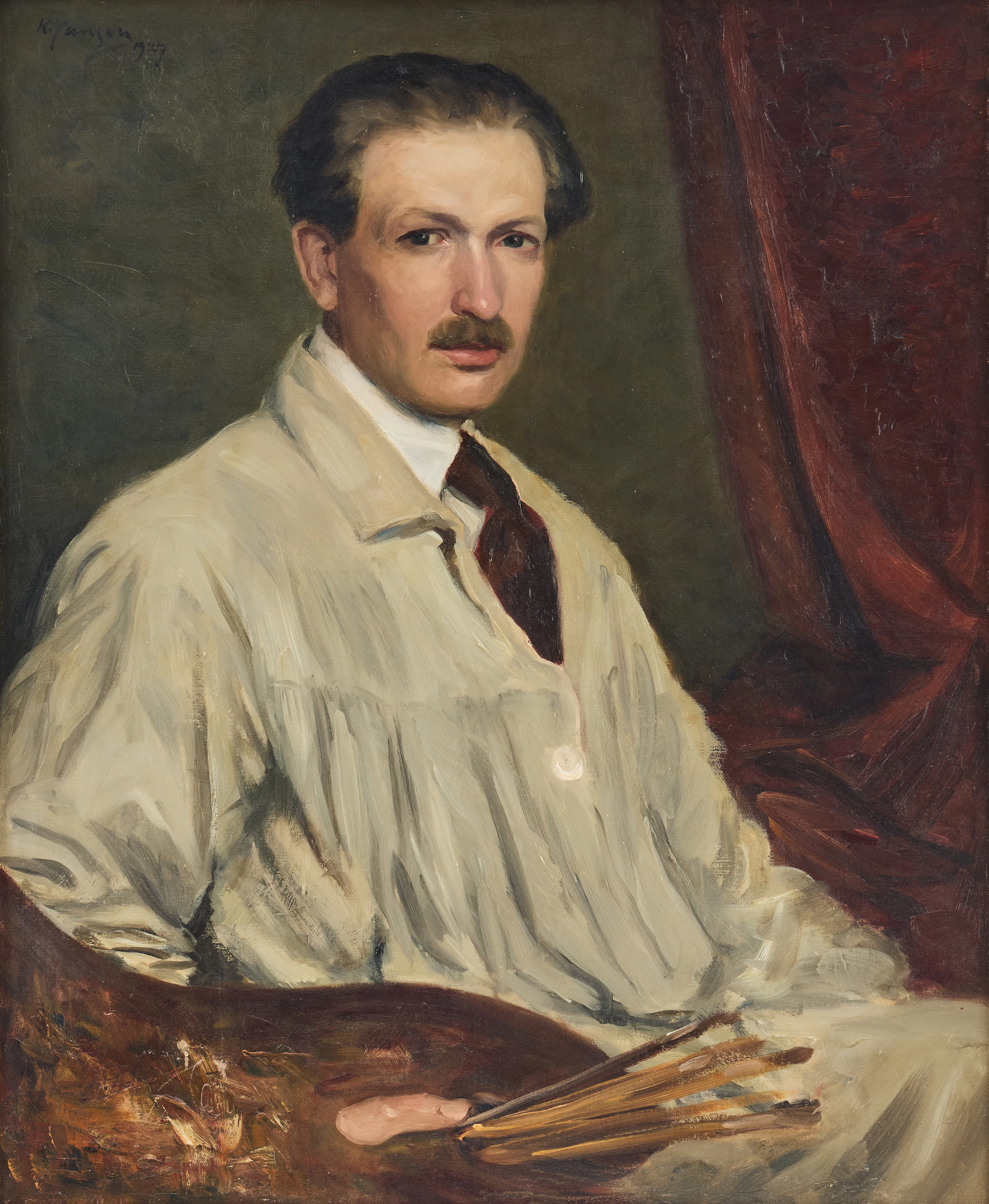 KNUT JANSON. "Självporträtt".