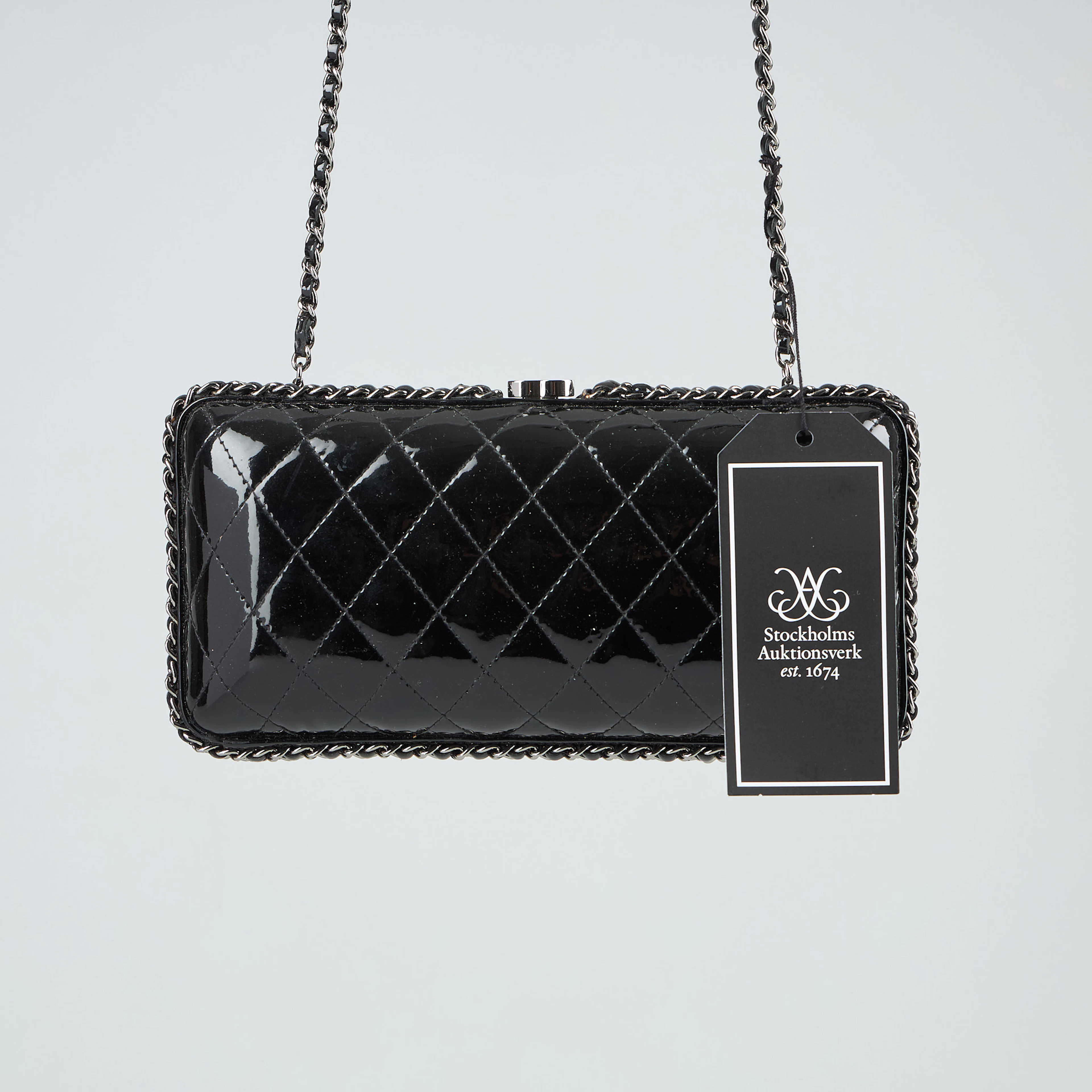 CHANEL, Chain Minaudière Box Clutch, 2011.