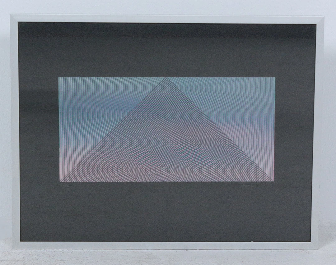 JÜRGEN LIT FISCHER (1941-2005). (BK) 'Klang-Bild', 1986, Serigrafie