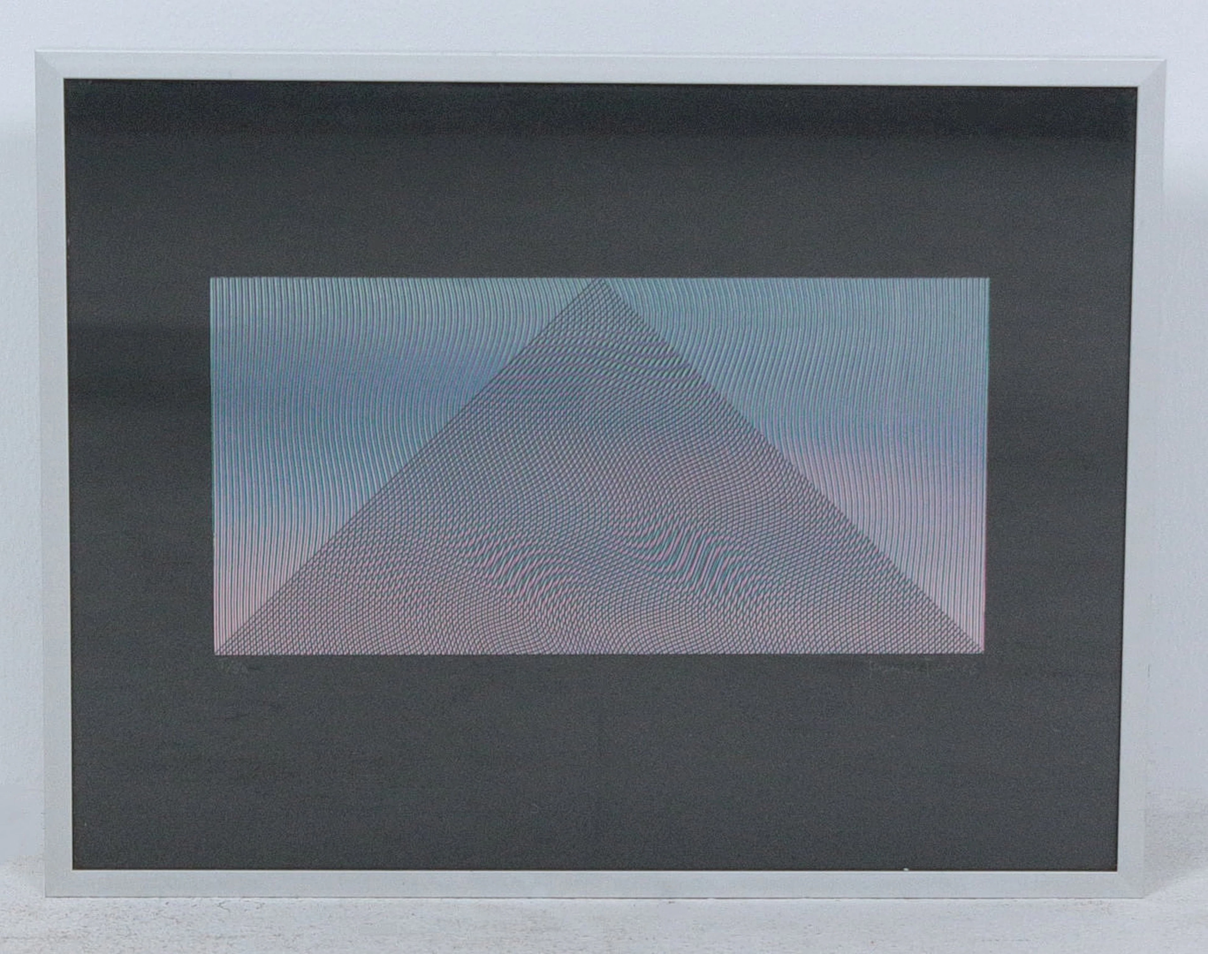 JÜRGEN LIT FISCHER (1941-2005). (BK) 'Klang-Bild', 1986, Serigrafie