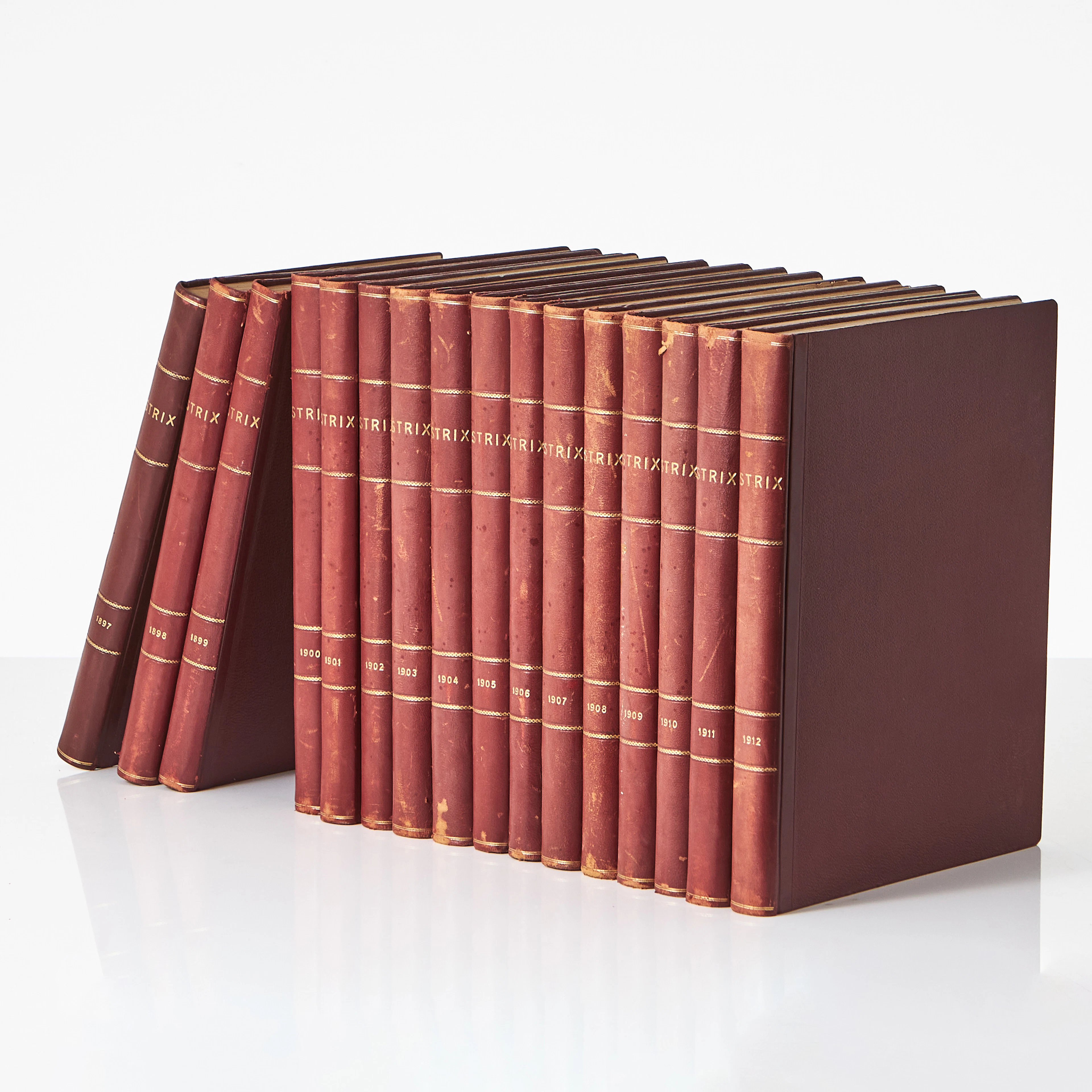 ALBERT ENGSTRÖM. Strix, årgång 1897-1924, 27 vol.