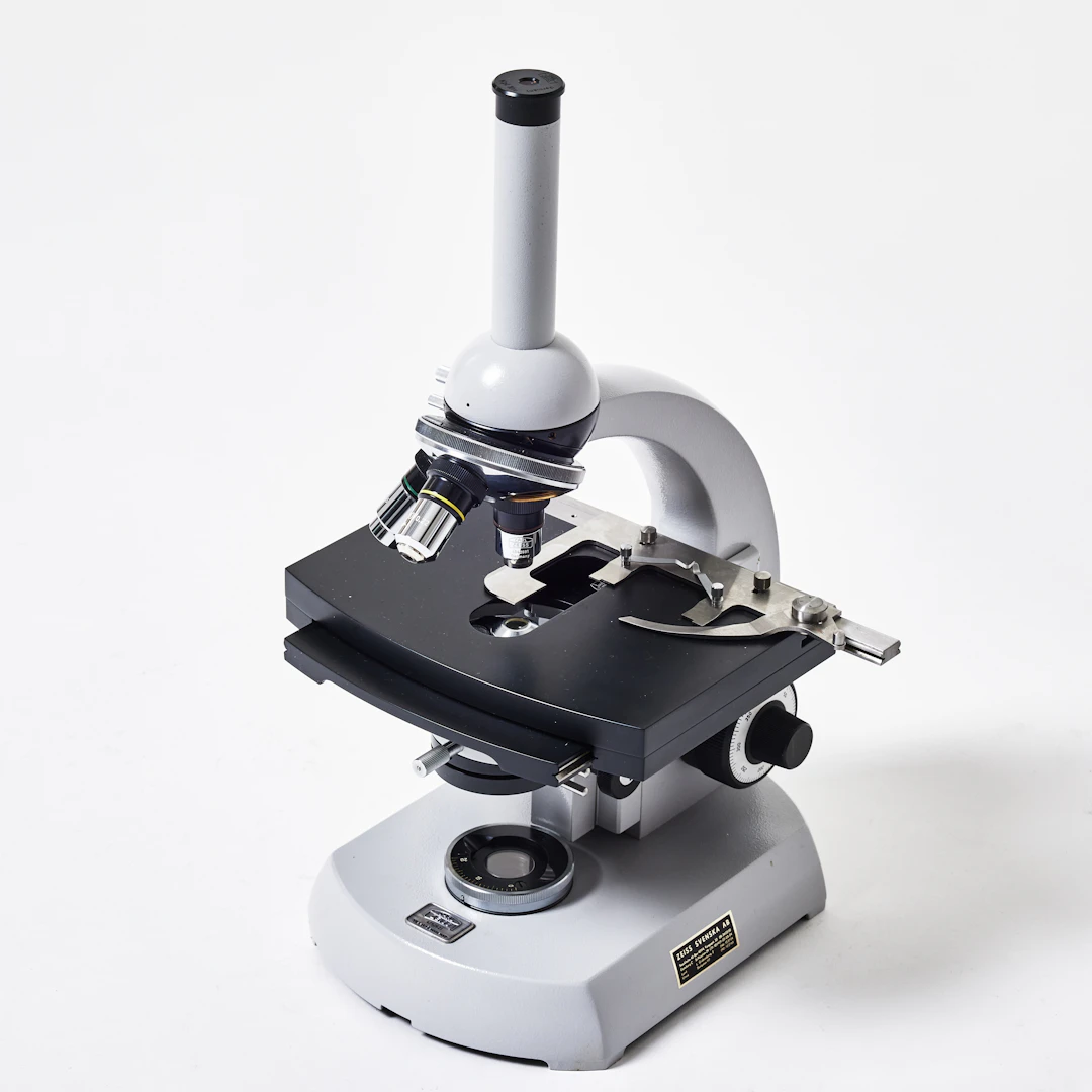 MIKROSKOP, Carl Zeiss, West Germany, tillverkat 1955-1958, med etui