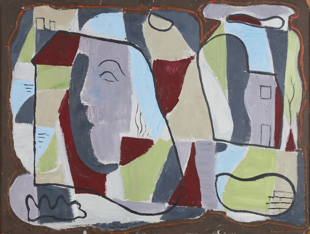 EDVARD ANDERSSON. Utan titel.