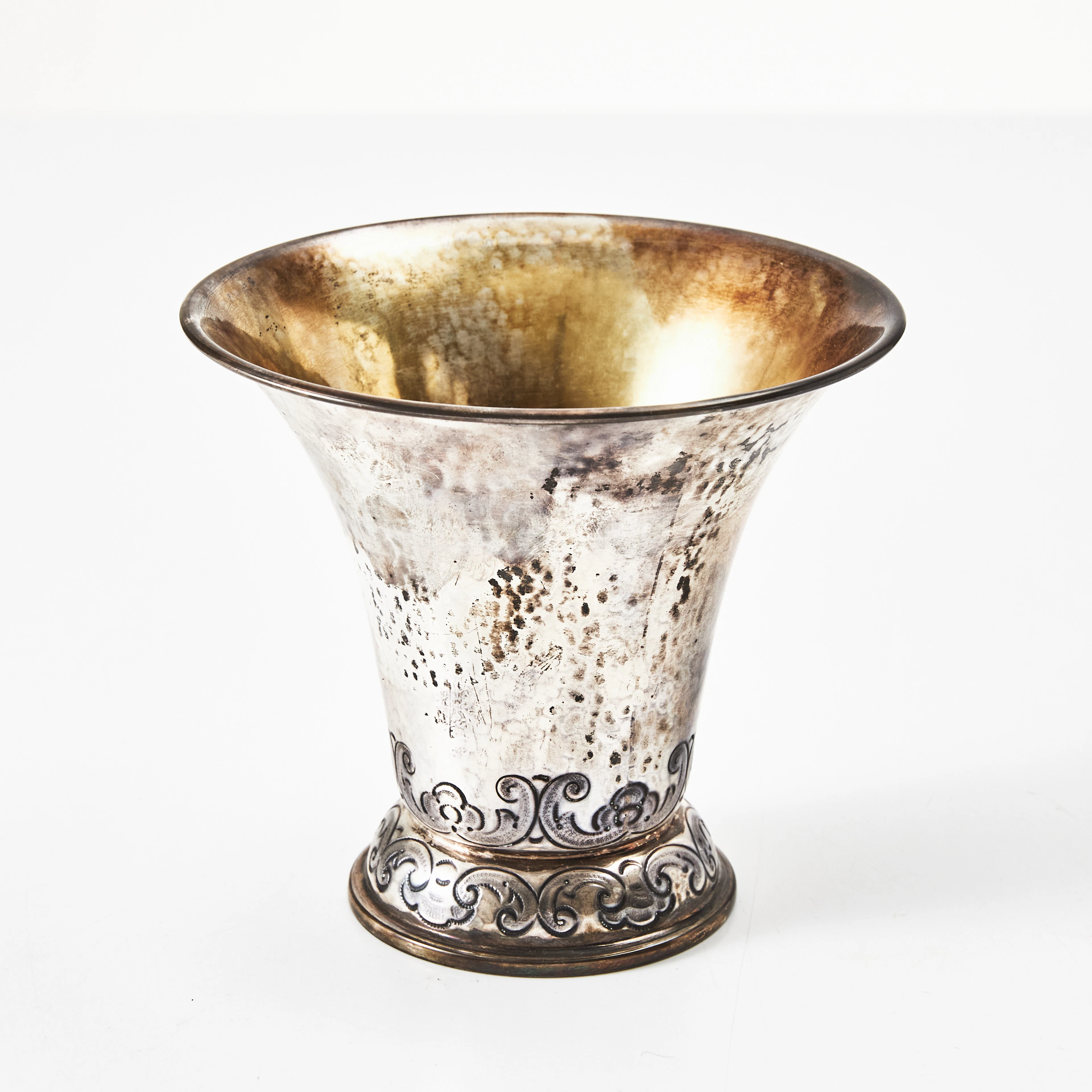 K. ANDERSSON, vas, silver, 1927, Stockholm.