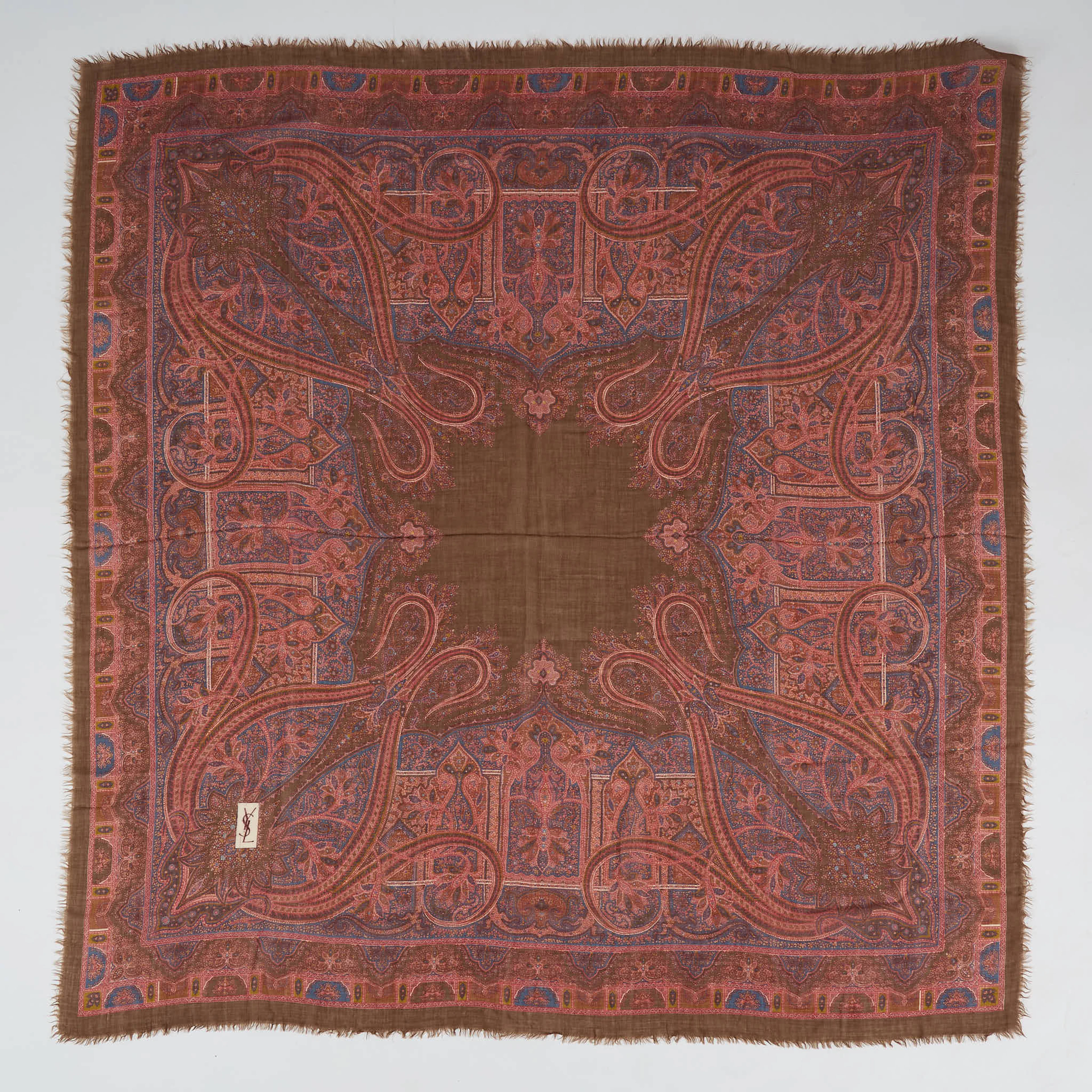 Yves Saint Laurent, scarf.