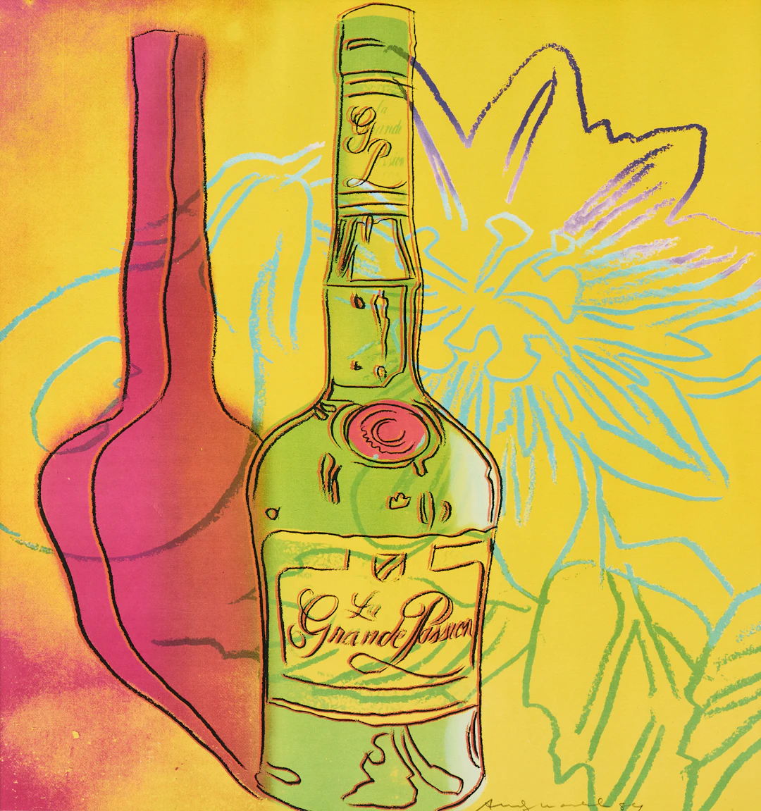ANDY WARHOL. "La Grande Passion" Poster.