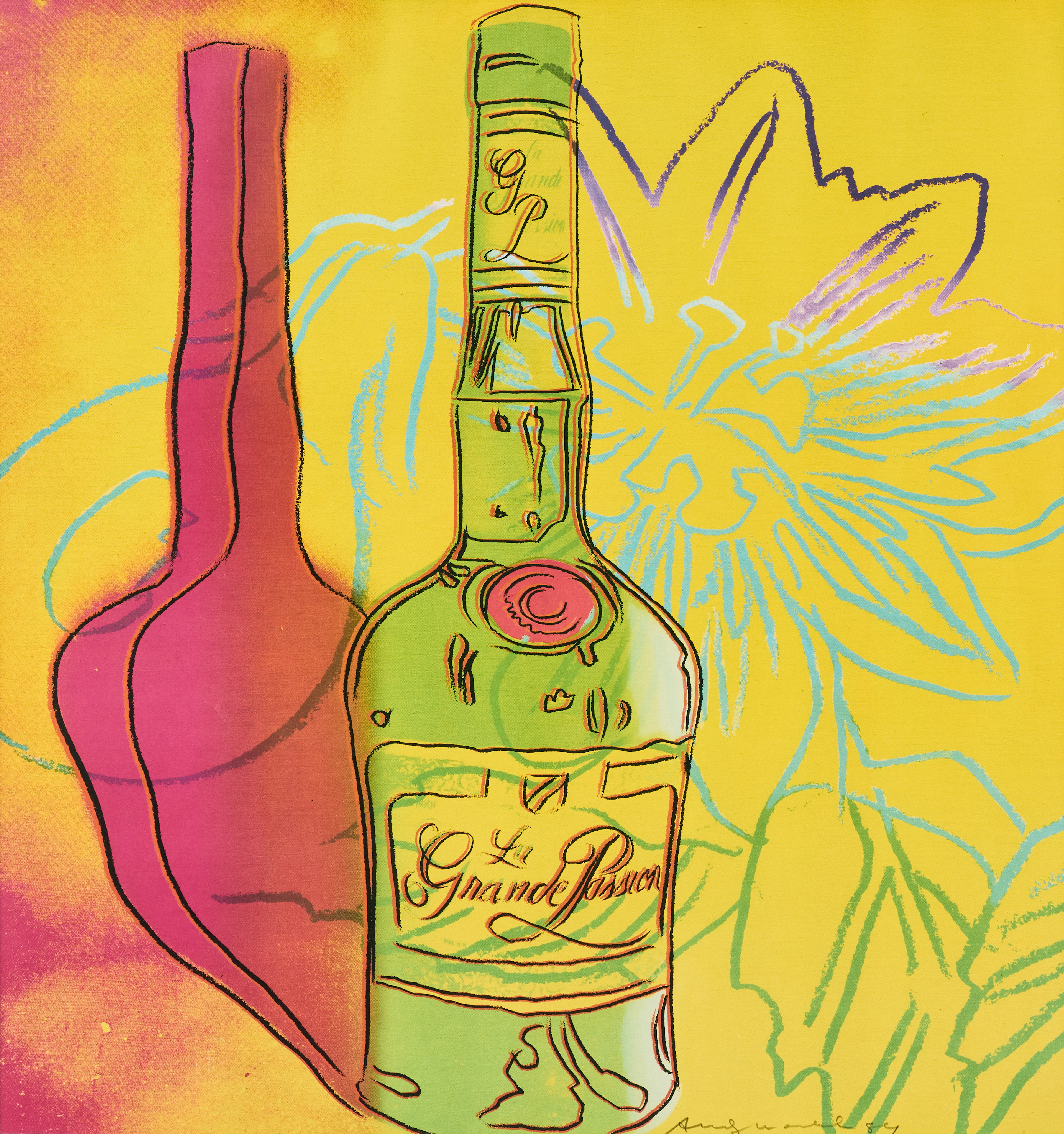 ANDY WARHOL. "La Grande Passion" Poster.
