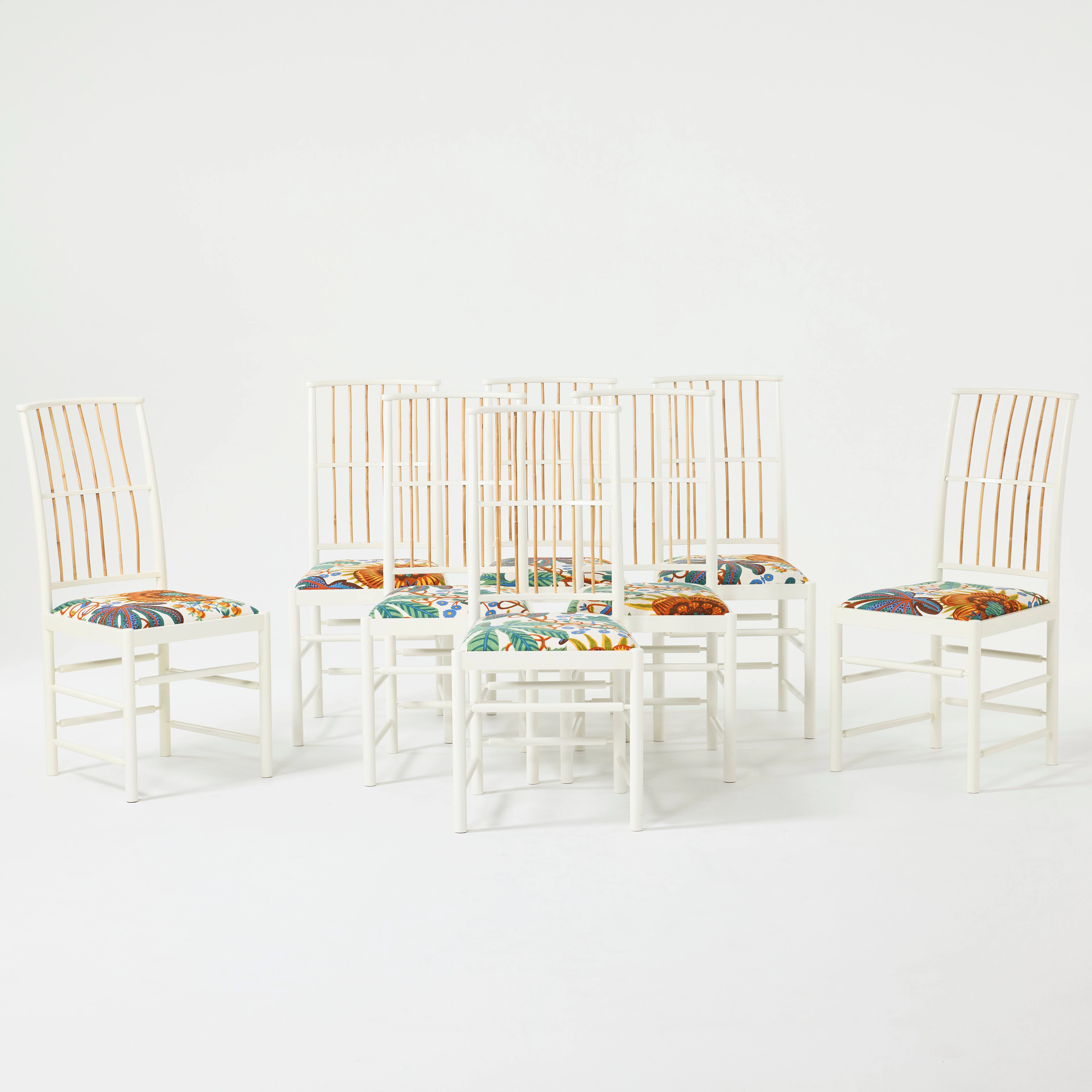 JOSEF FRANK. Stolar, åtta stycken, Firma Svenskt Tenn, modellnummer