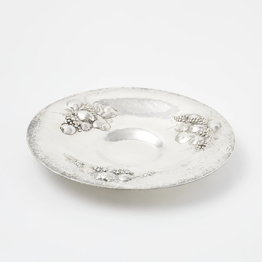 FAT. Silver, hamrad dekor, J.E Skreij, Falun, 1926.