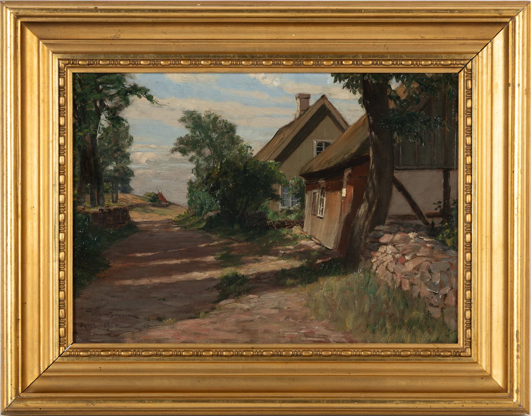 WILHELM DAHLBOM. "Arild 1900".