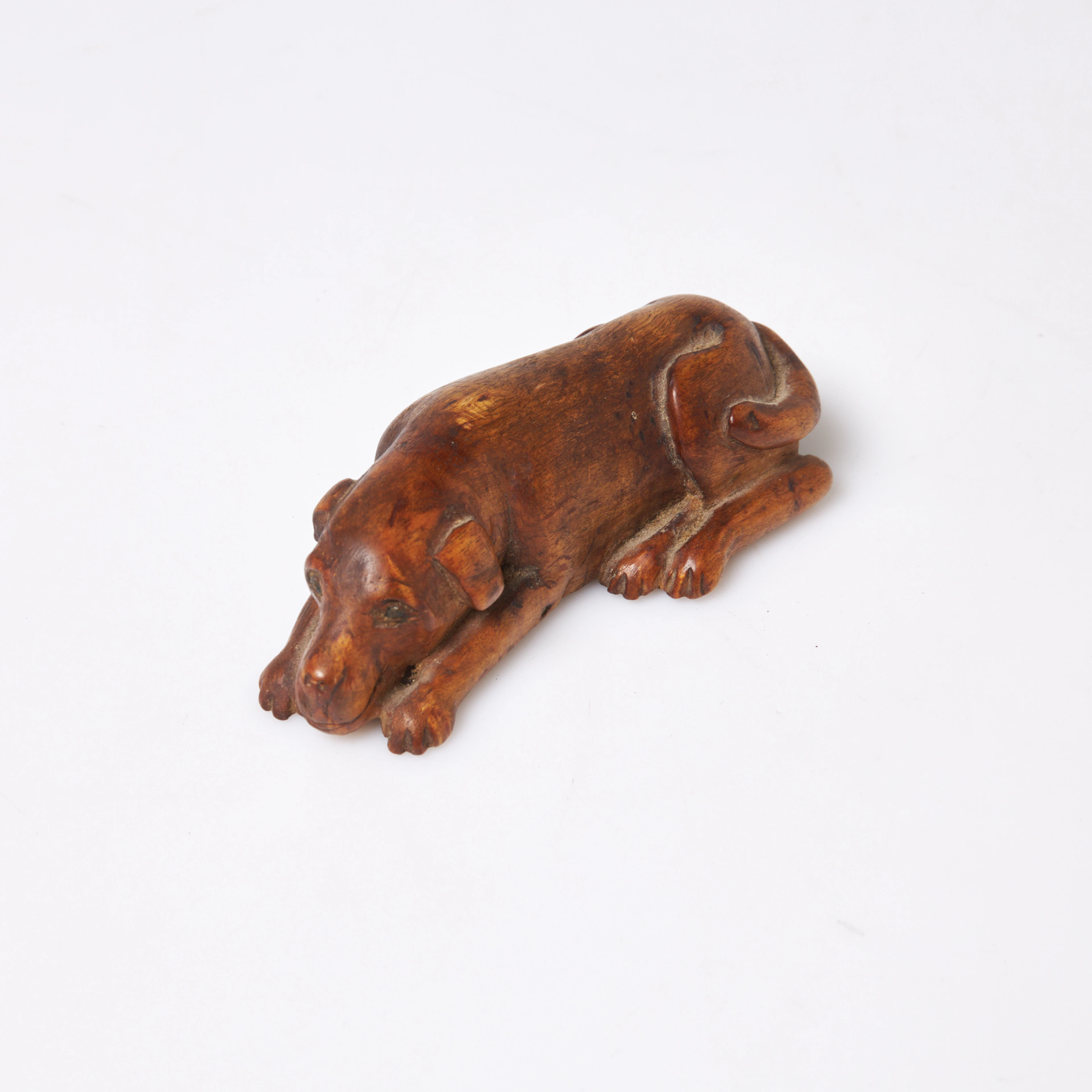 SNUSHUND, 1800-tal, björk.