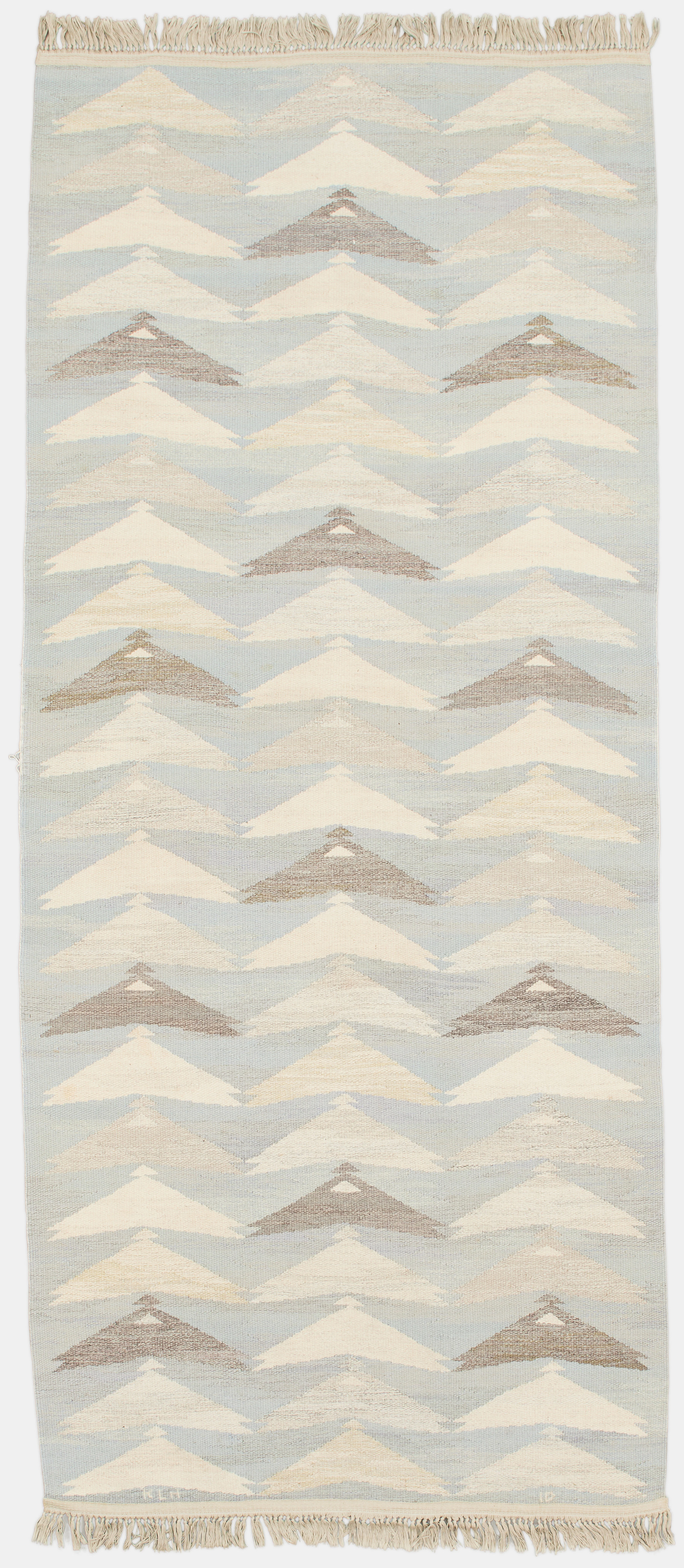 INGRID DESSAU (1923-2000). "Fågelsträck", gallerimatta, Kristianstad