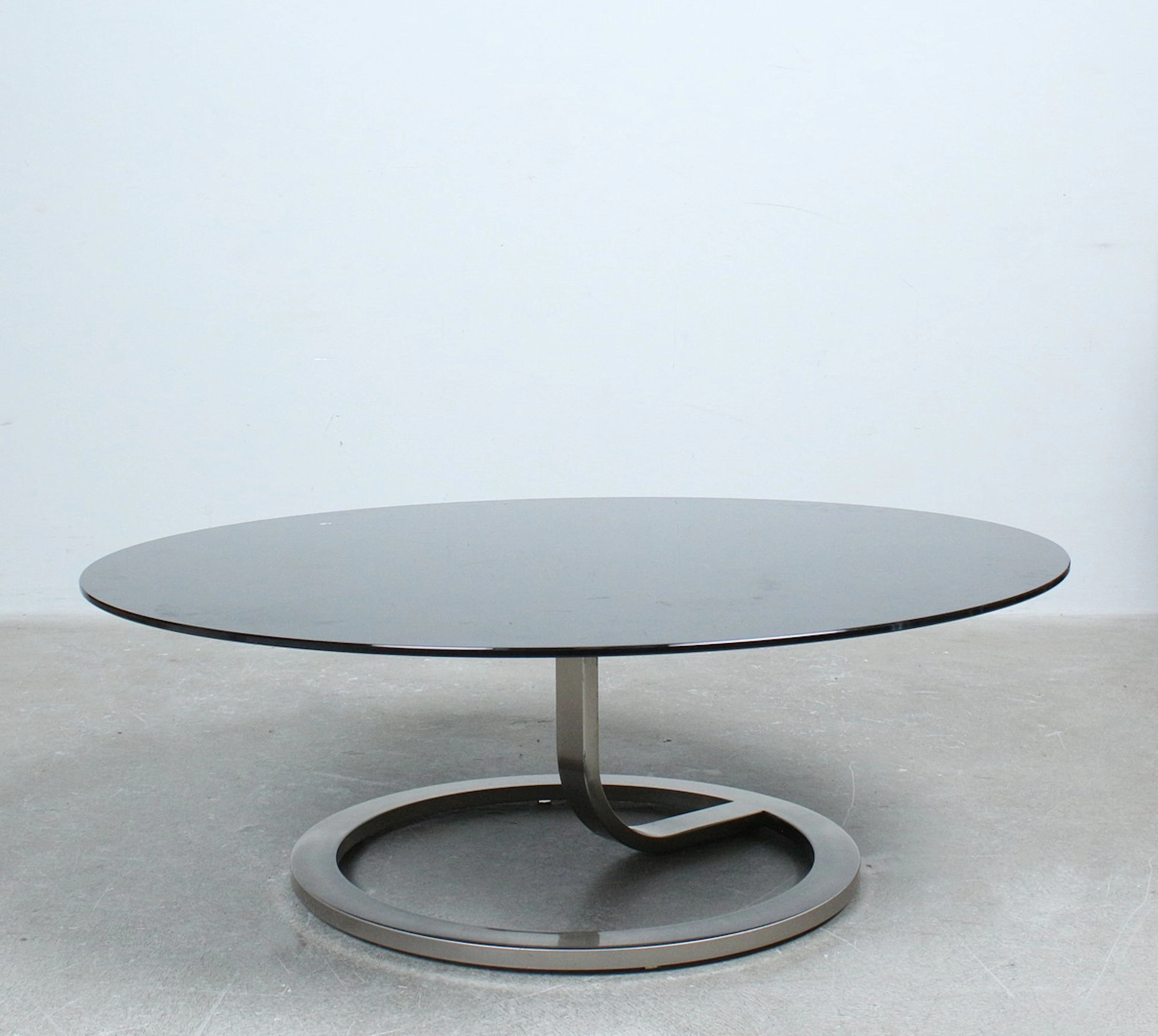 Couchtisch aus der Serie „Wonder“ von Natuzzi, Glas, 1990er.