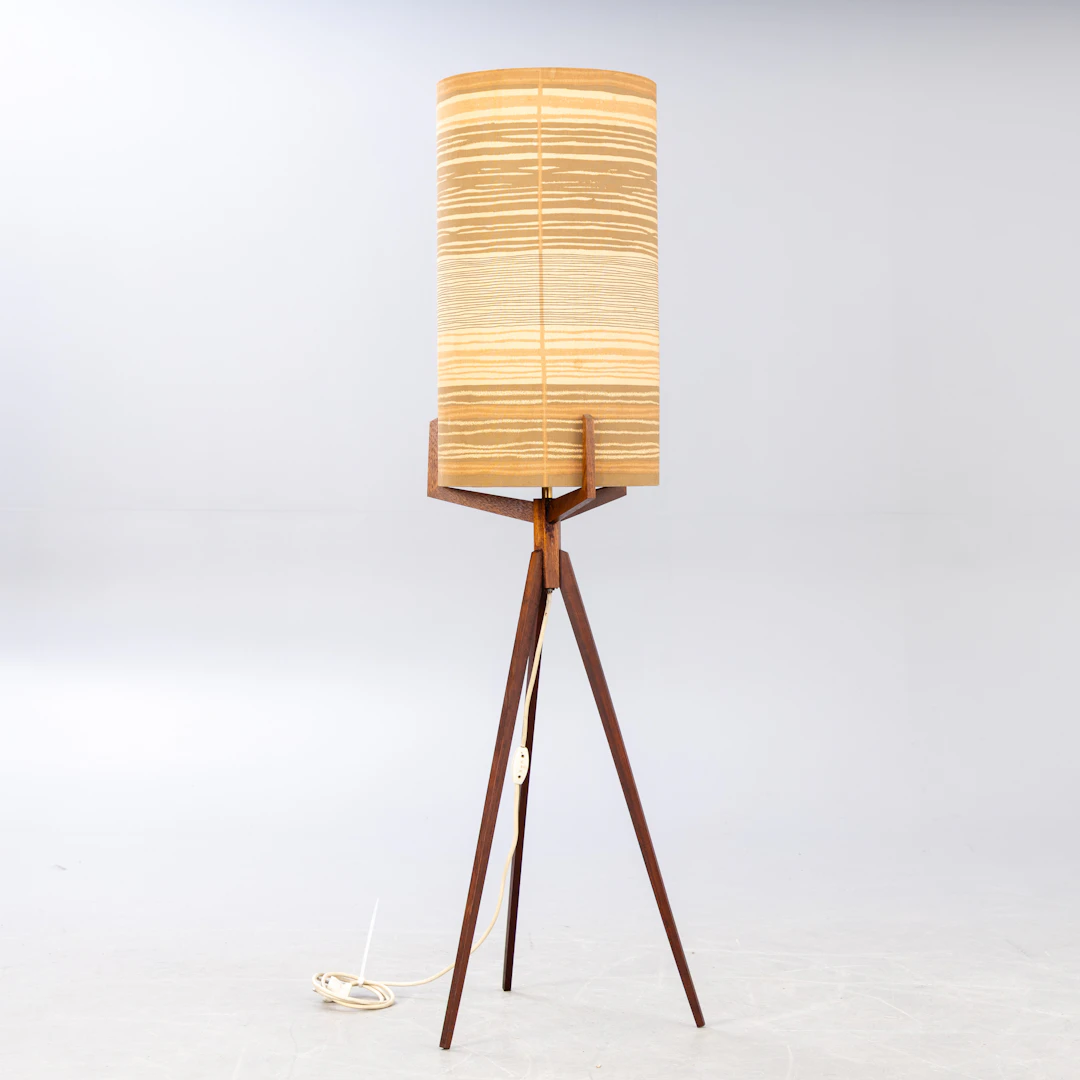 Tripod Stehlampe, 1950-1960er Jahre.