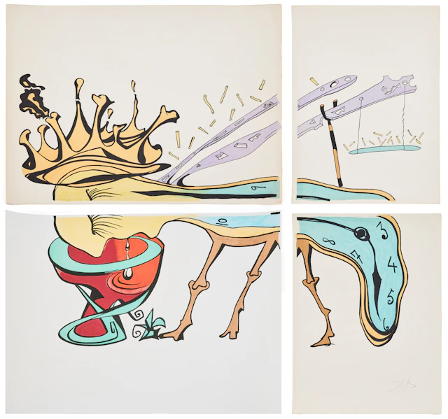 SALVADOR DALÍ. "Royal Insect".