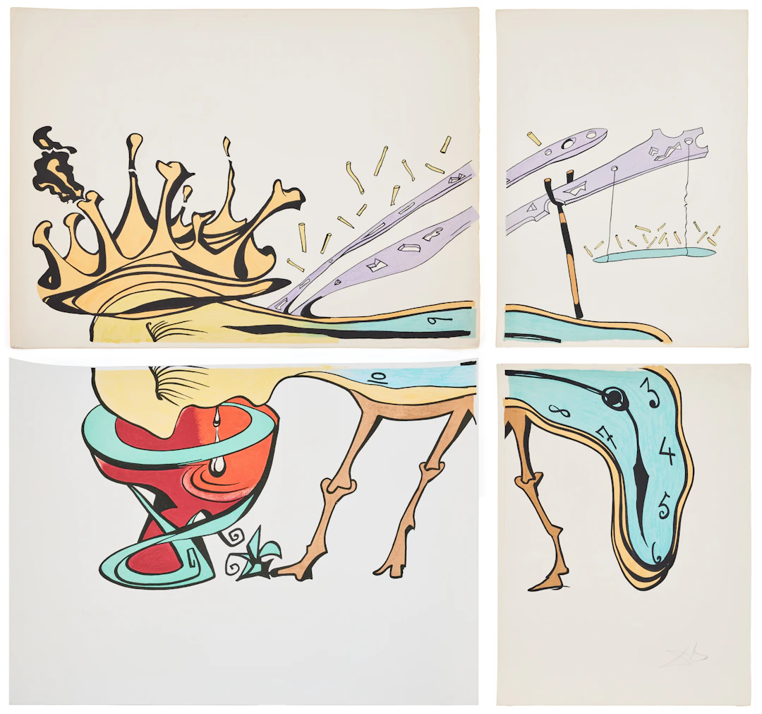 SALVADOR DALÍ. "Royal Insect".