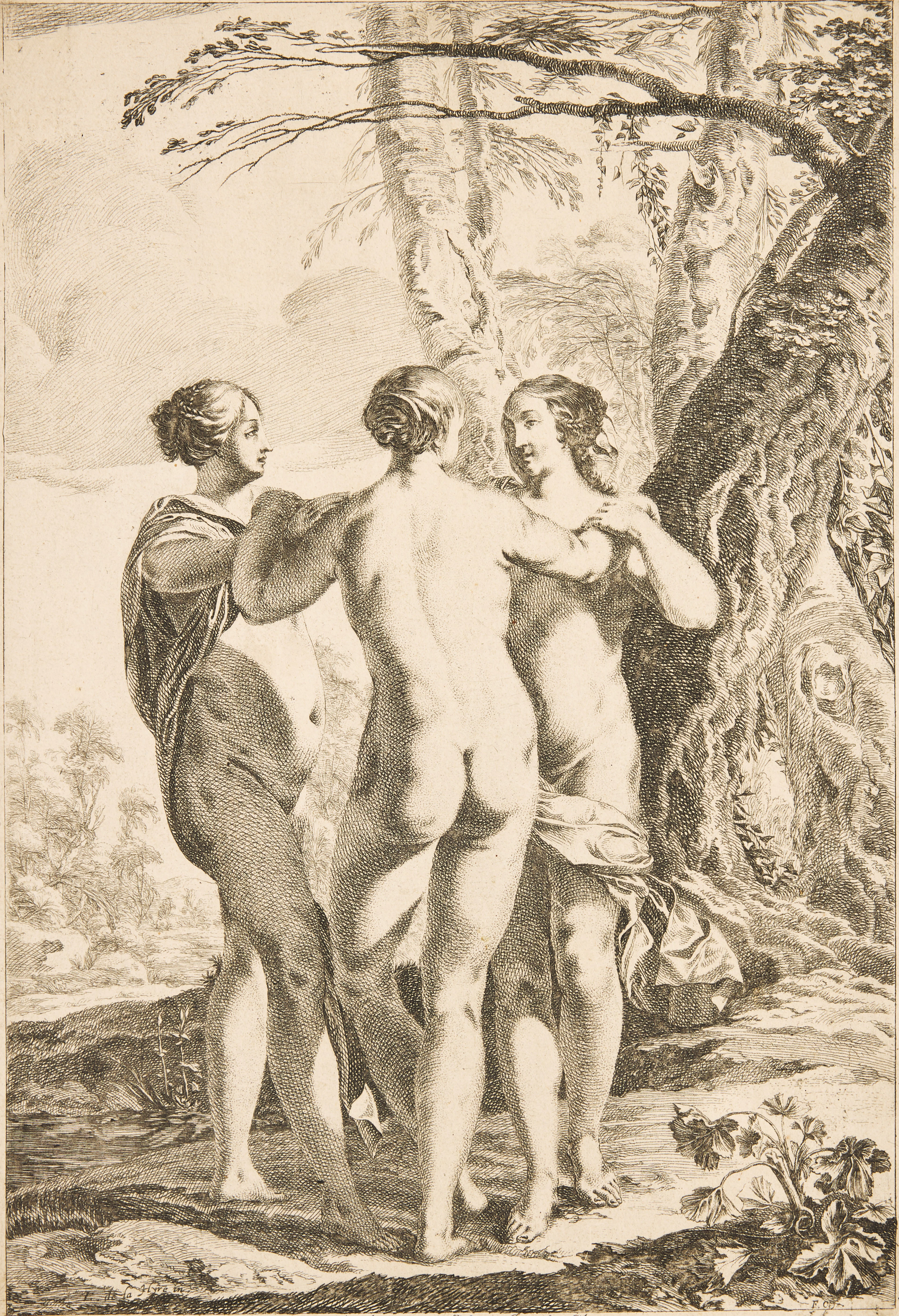 FRANÇOIS CHAUVEAU (FRANCE 1613-1676) AFTER LAURENT DE LA HYRE (FRANCE