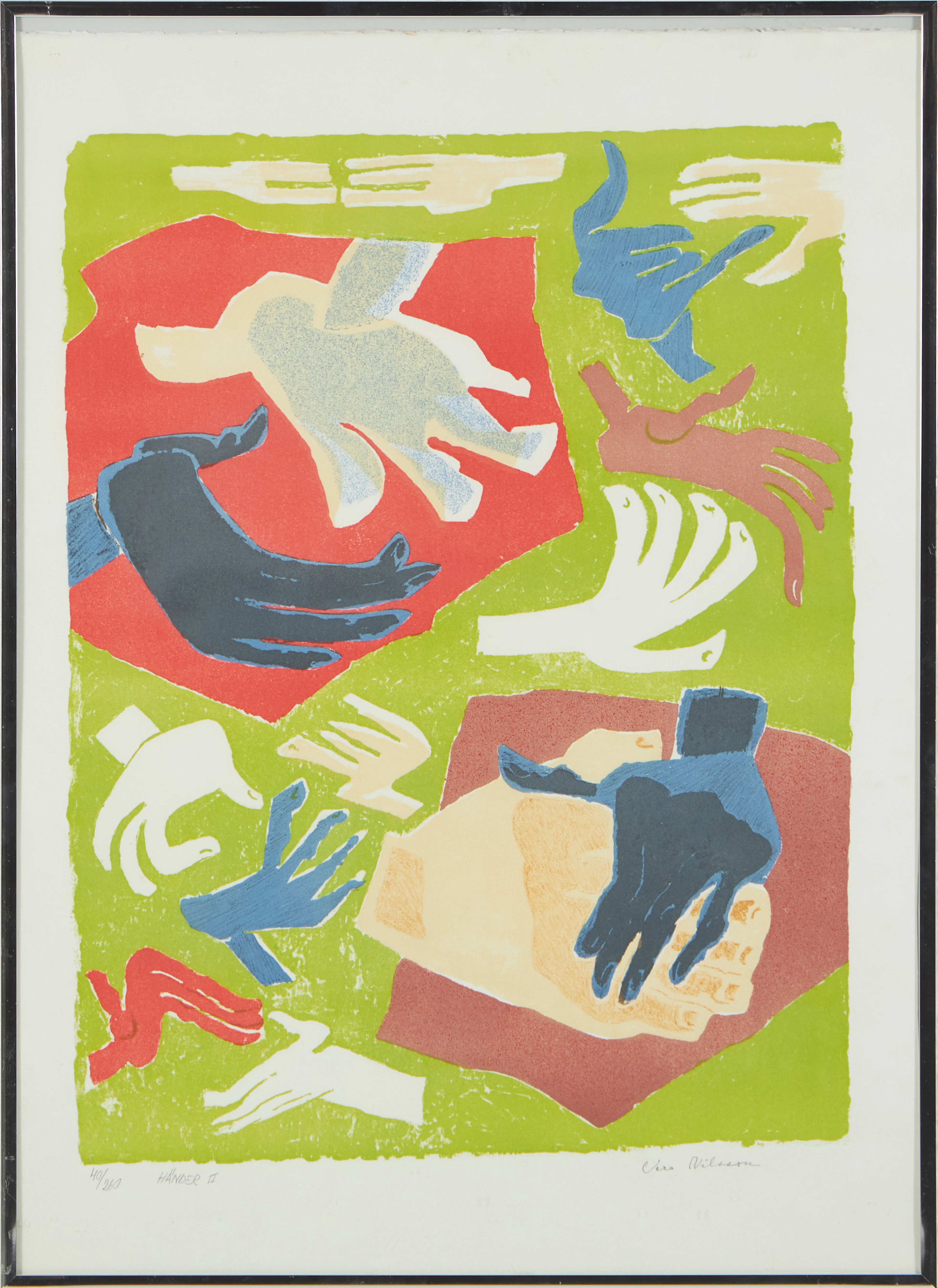 VERA NILSSON. "Händer II".