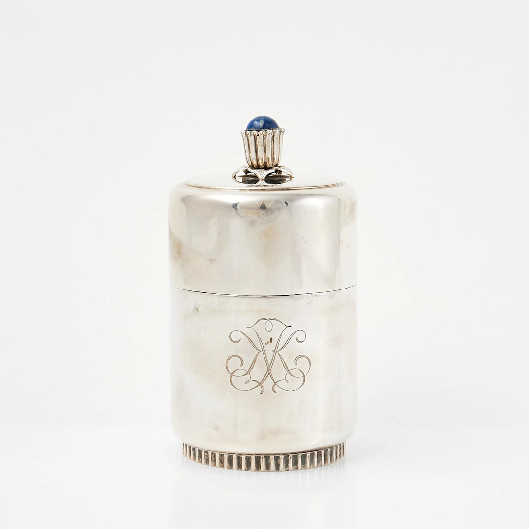TORE ELDH, DOSA, K&EC, knopp med lapis lazuli, 1954.