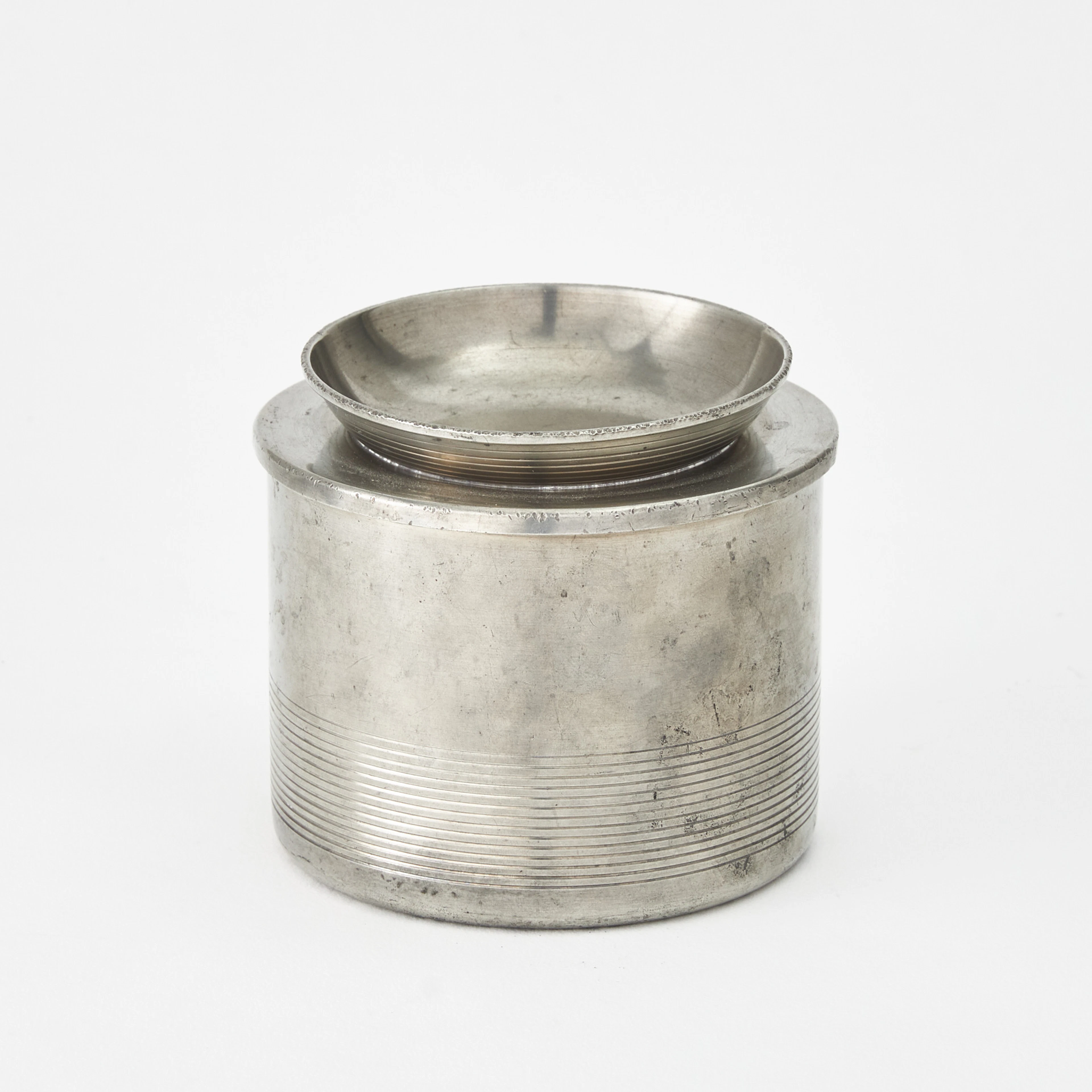 ILS FOUGSTEDT. Tobaksburk, Fabriksaktiebolaget Kronsilver, (FAK), 1934, tenn.