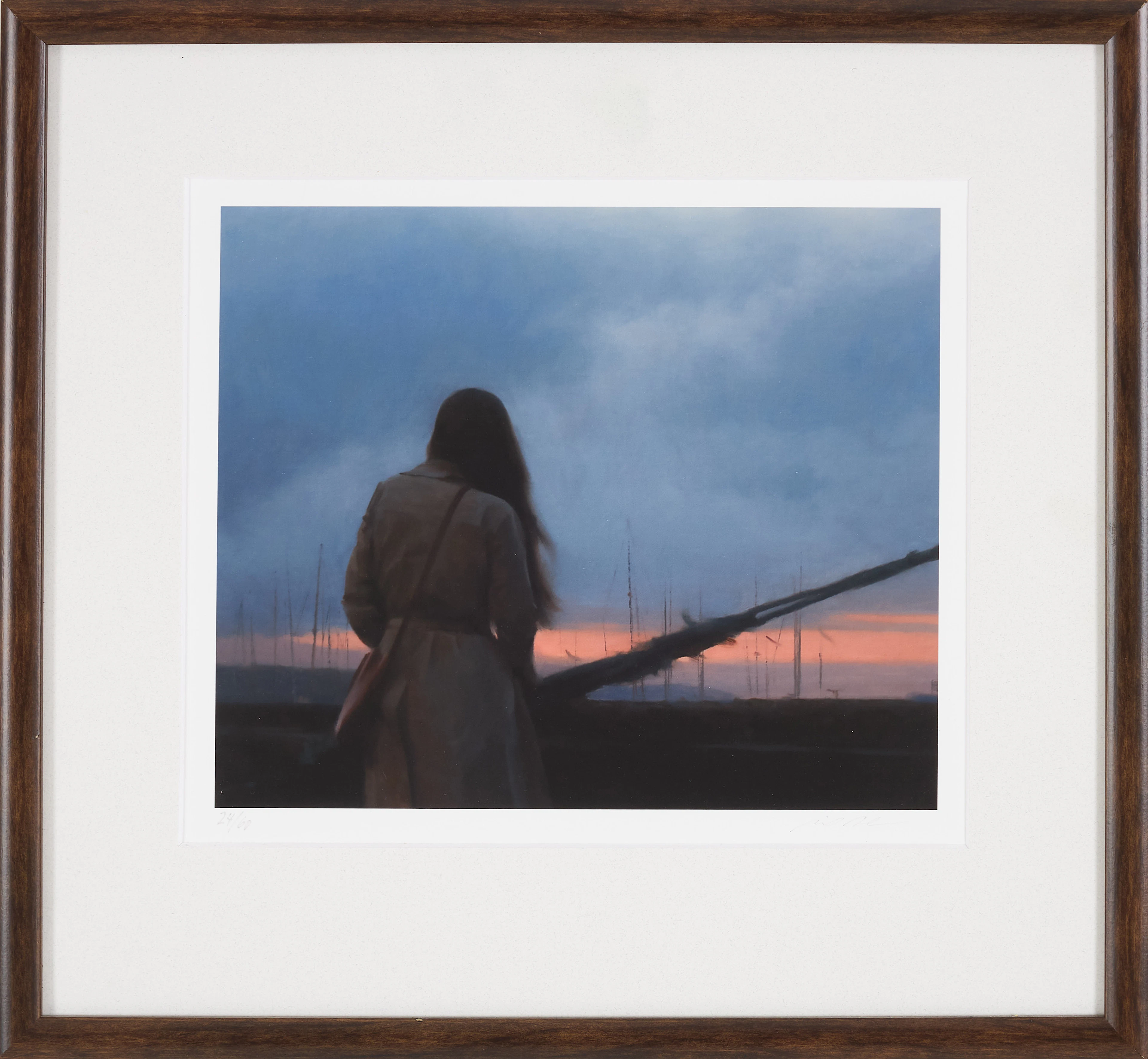 ICK ALM. Figurkomposition, pigment print, signerad, numrerad 24/60.