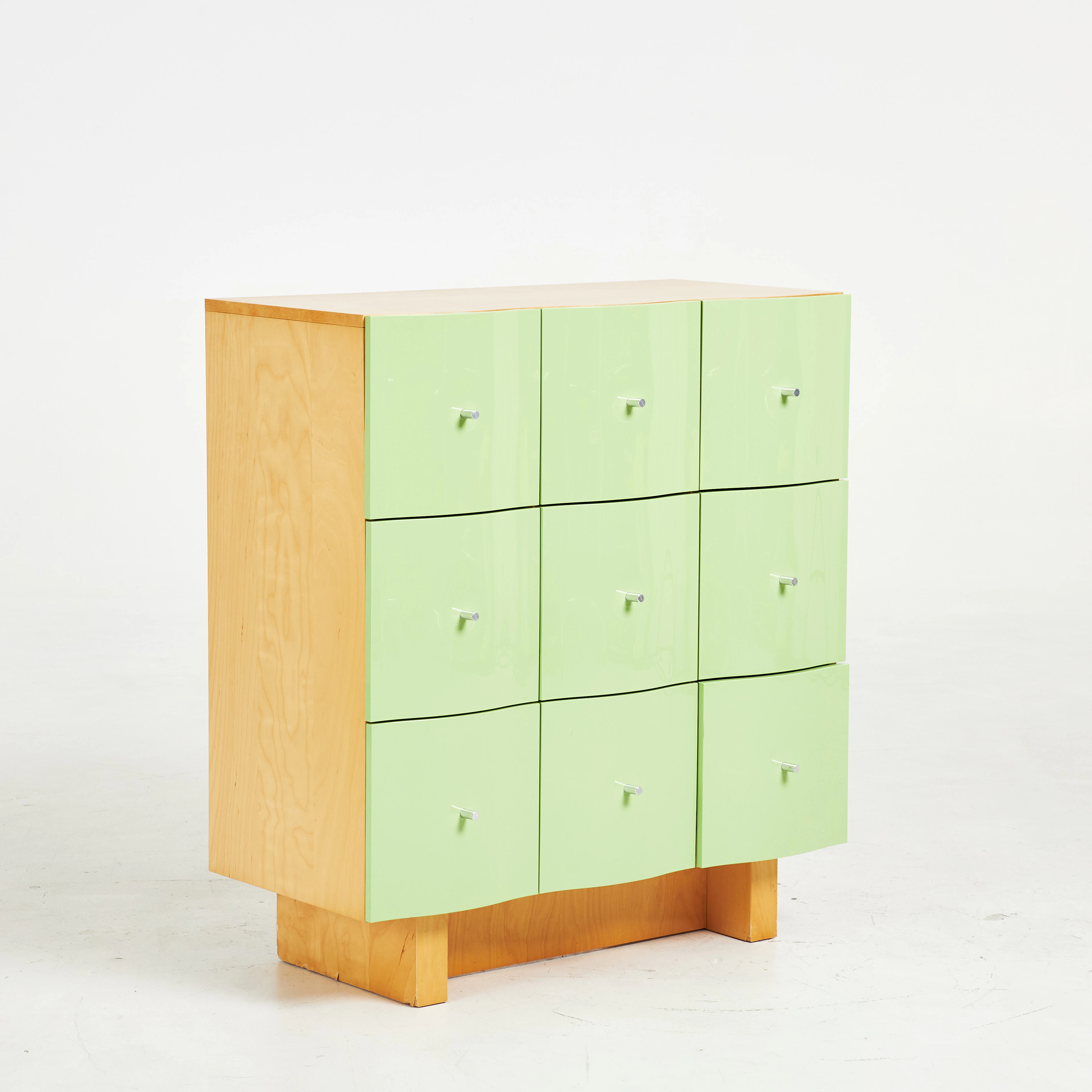 TOMAS JELINEK, byrå, Vajer, Ikea, 1990/2000-tal, 9 lådor, lådfronter