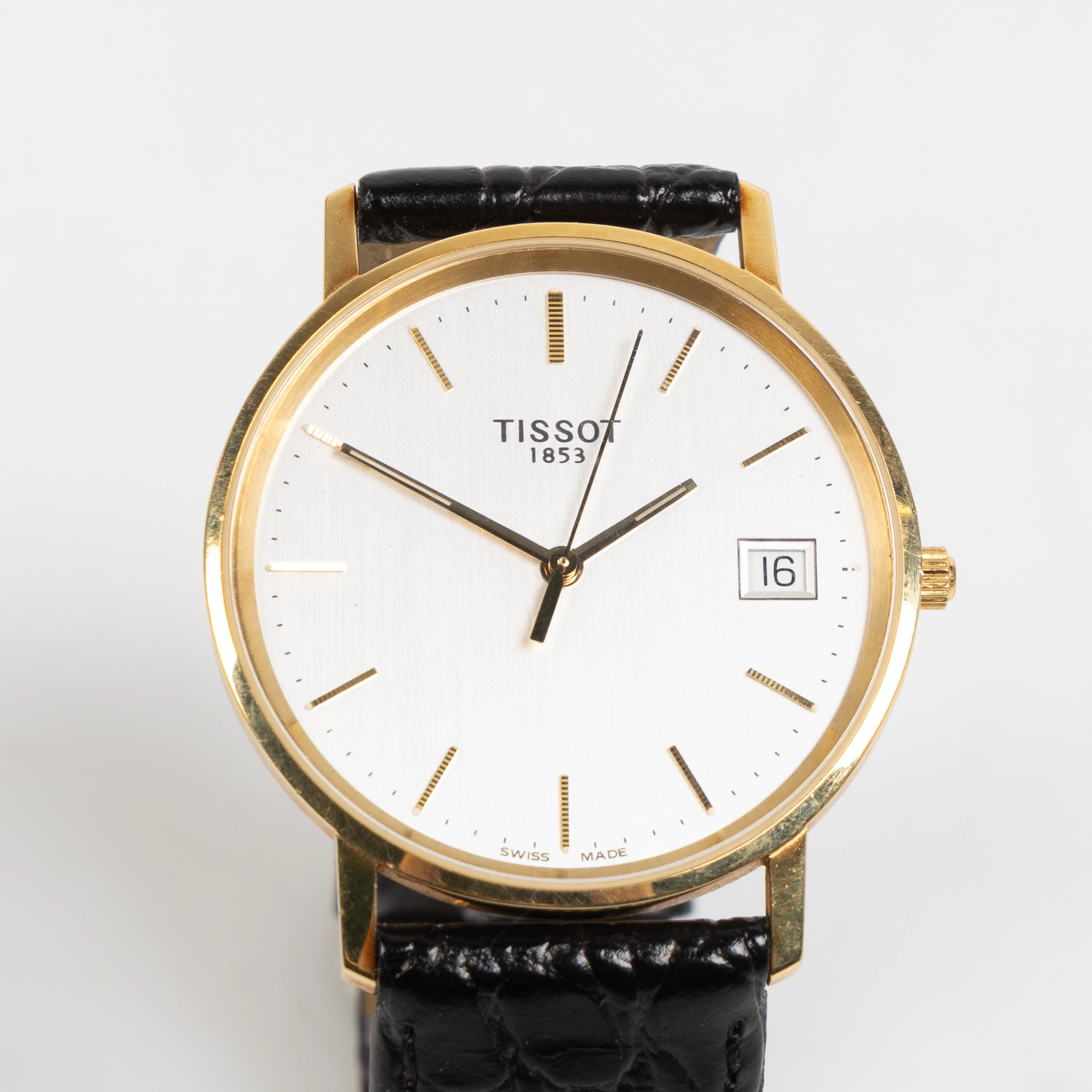 TISSOT, armbandsur, 33 mm, 18K guld, ca 2000.