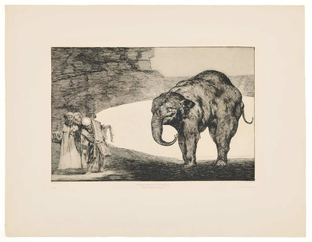 FRANCISCO GOYA. "Los Proverbios: Additional Plates".