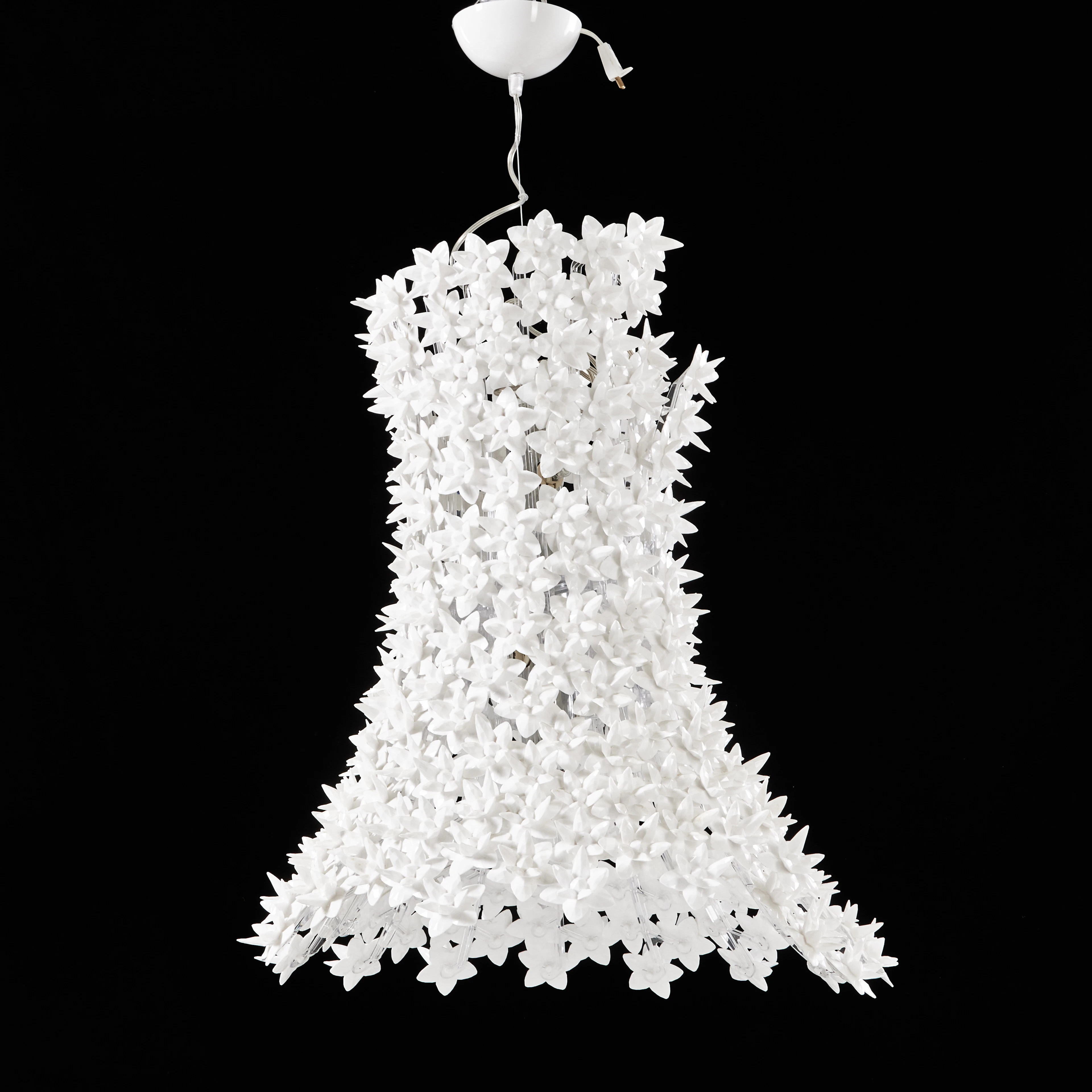 FERRUCCIO LAVIANI. Taklampa, "Bloom", för Kartell, 2000-tal.