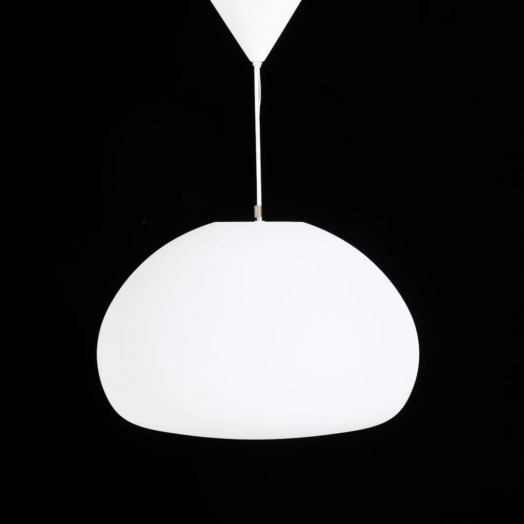 CLAESSON KOIVISTO RUNE. Taklampa, "Fluid Pendant Lamp", kupa i opalglas