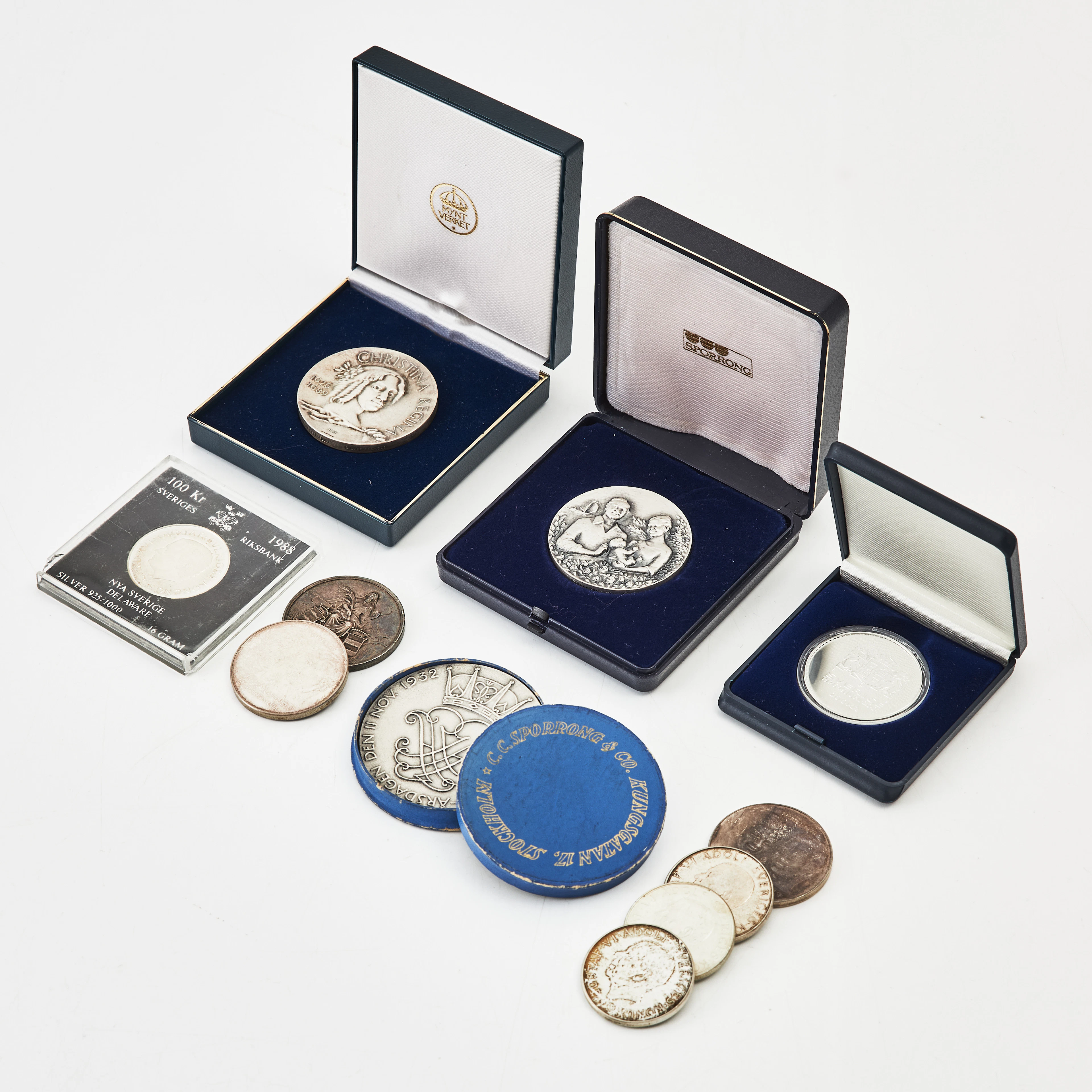 MYNT/MINNESMYNT, silver/sterlingsilver, Sverige.