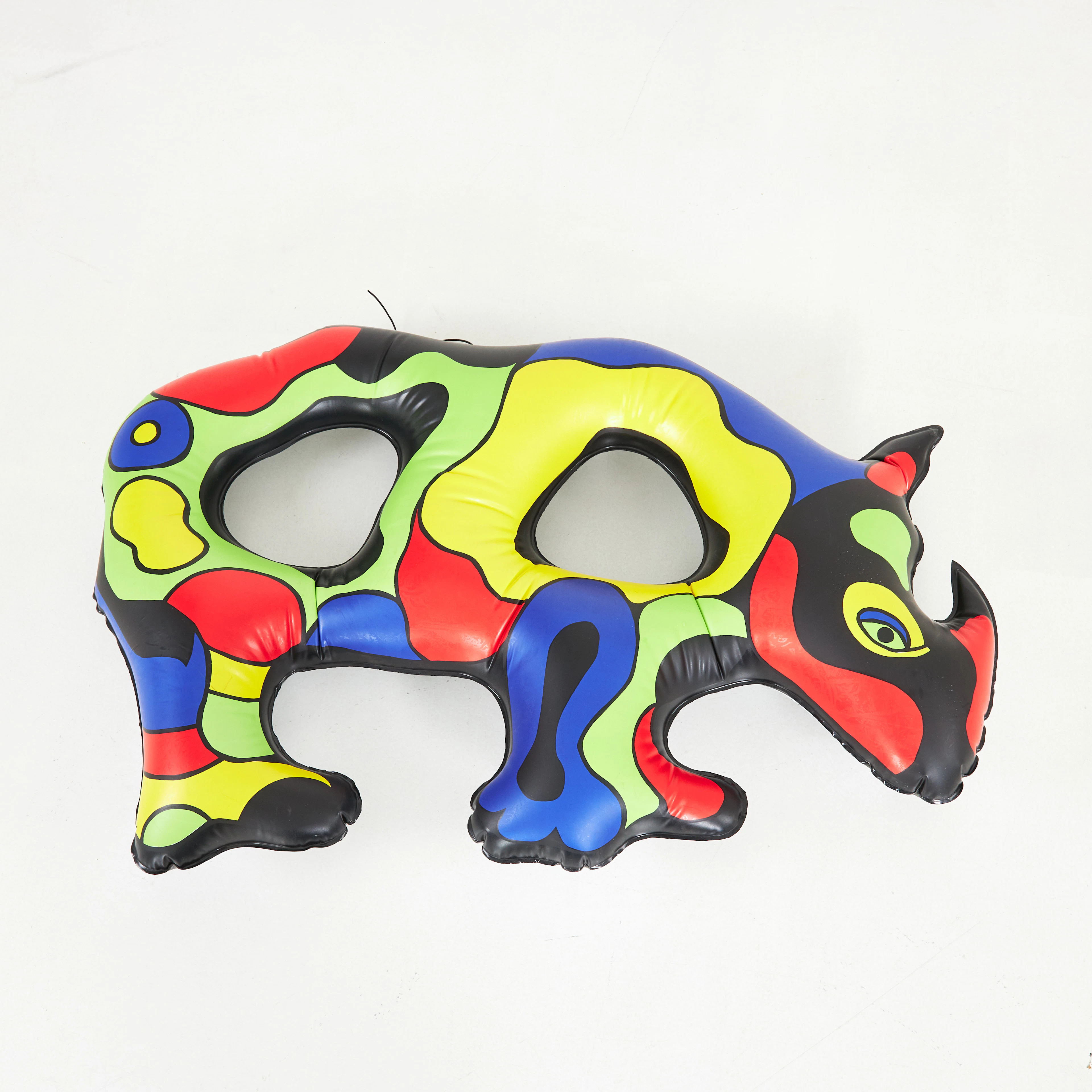 IKI DE SAINT PHALLE (1930-2002). Uppblåsbar figur, i form av noshörning