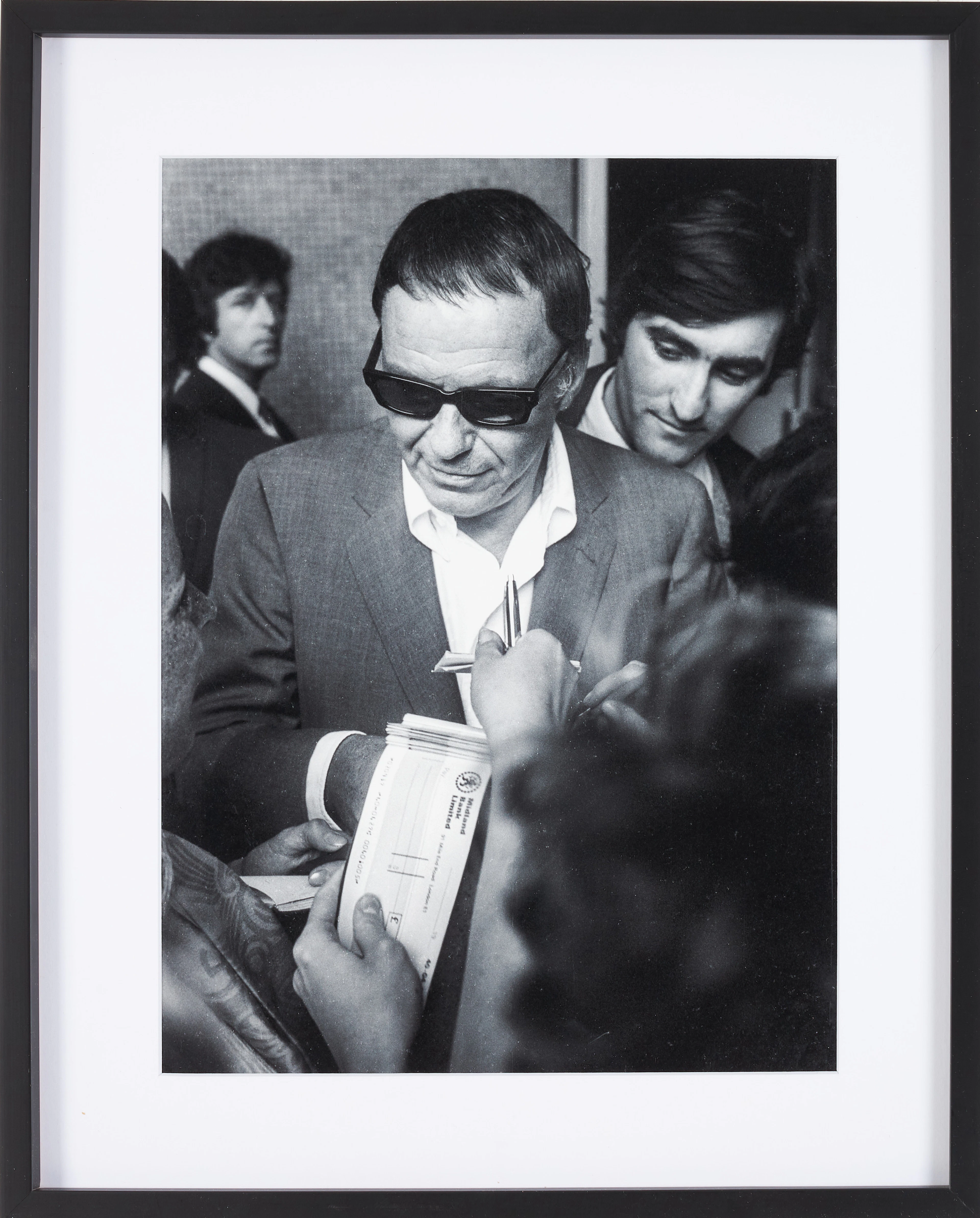 ROLF ADLERCREUTZ (SVERIGE, FÖDD 1945). "Frank Sinatra", London, 1970