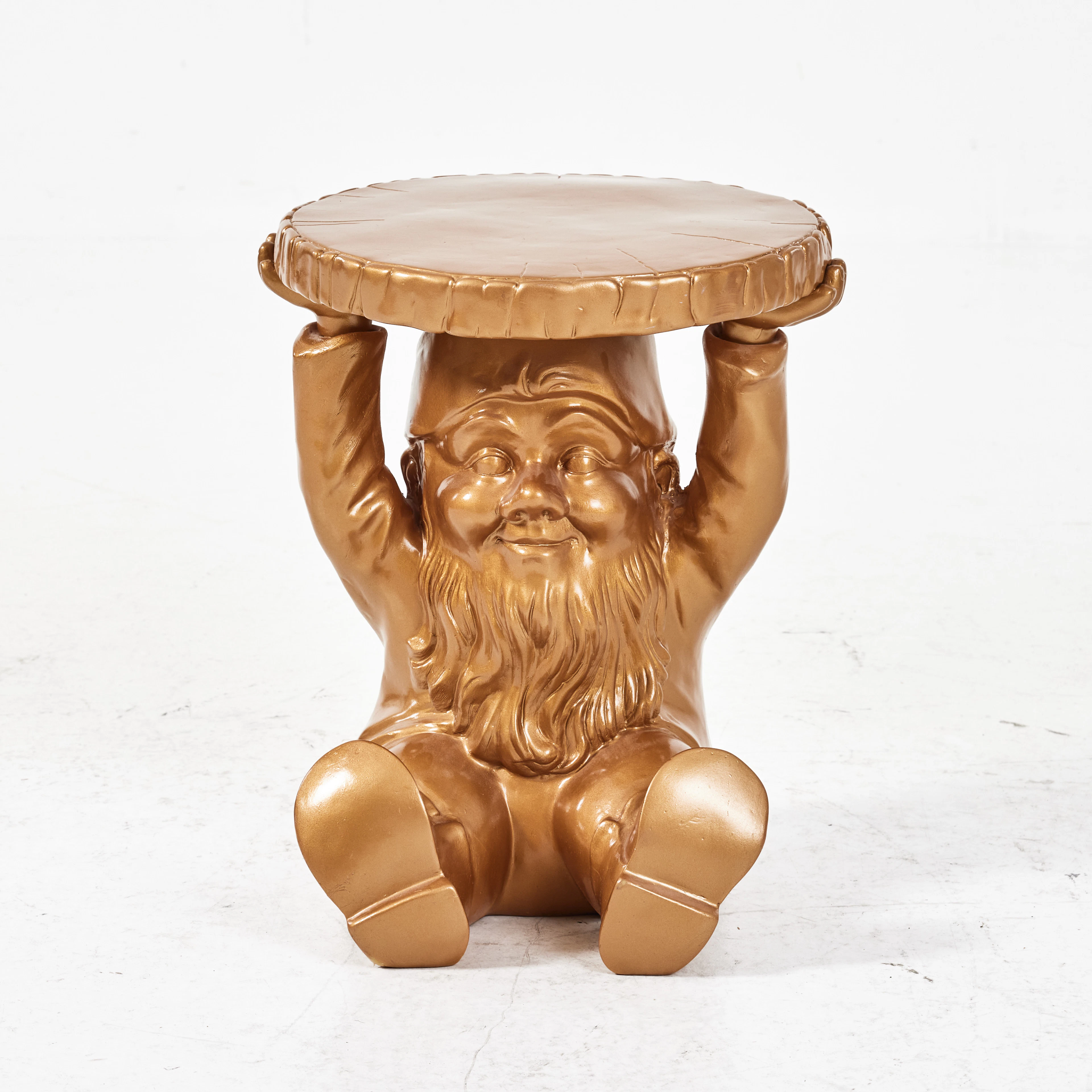 PHILIP STARCK. "Gnome Attila", pall, Kartell, lackerad plast.
