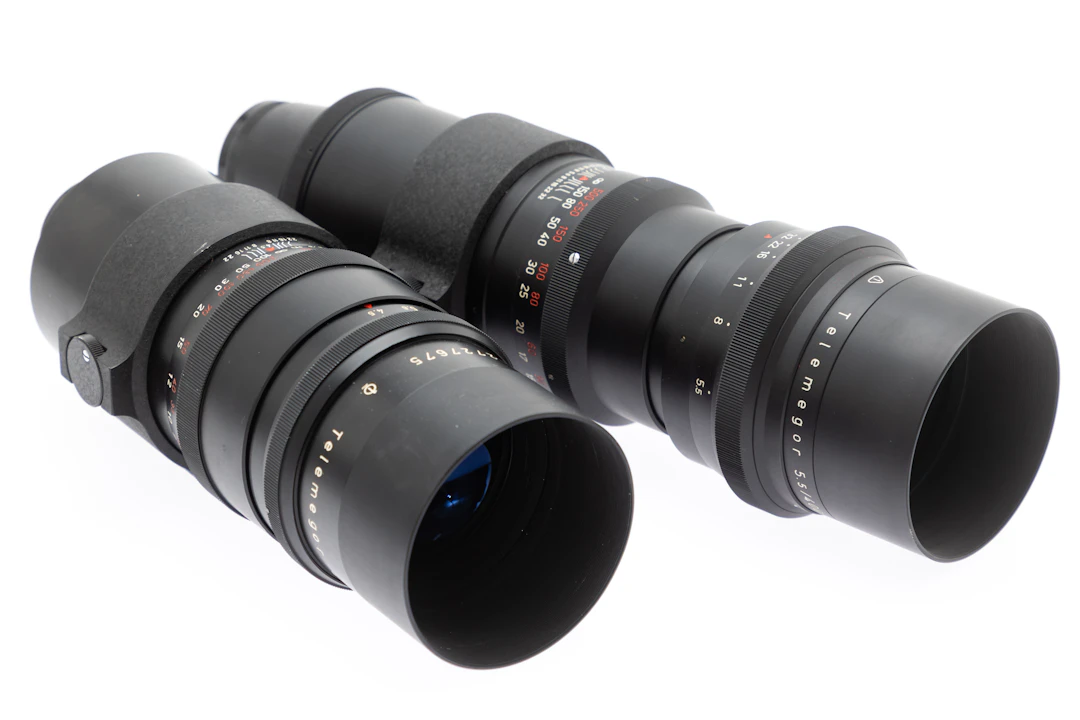 Zwei Meyer - Optik Görlitz Telemegor 1:4,5/300mm ( SN 2727675 ) und