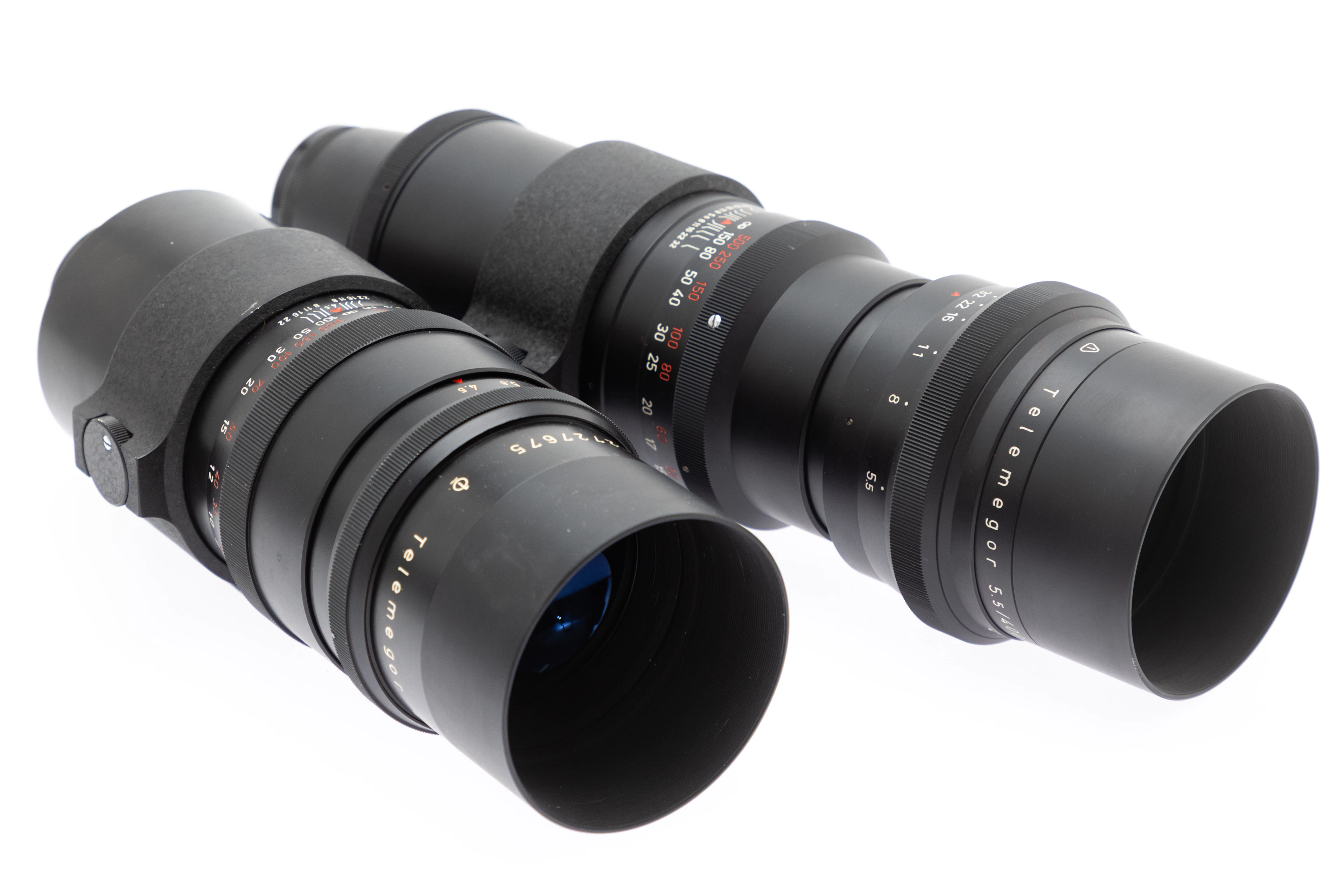 Zwei Meyer - Optik Görlitz Telemegor 1:4,5/300mm ( SN 2727675 ) und