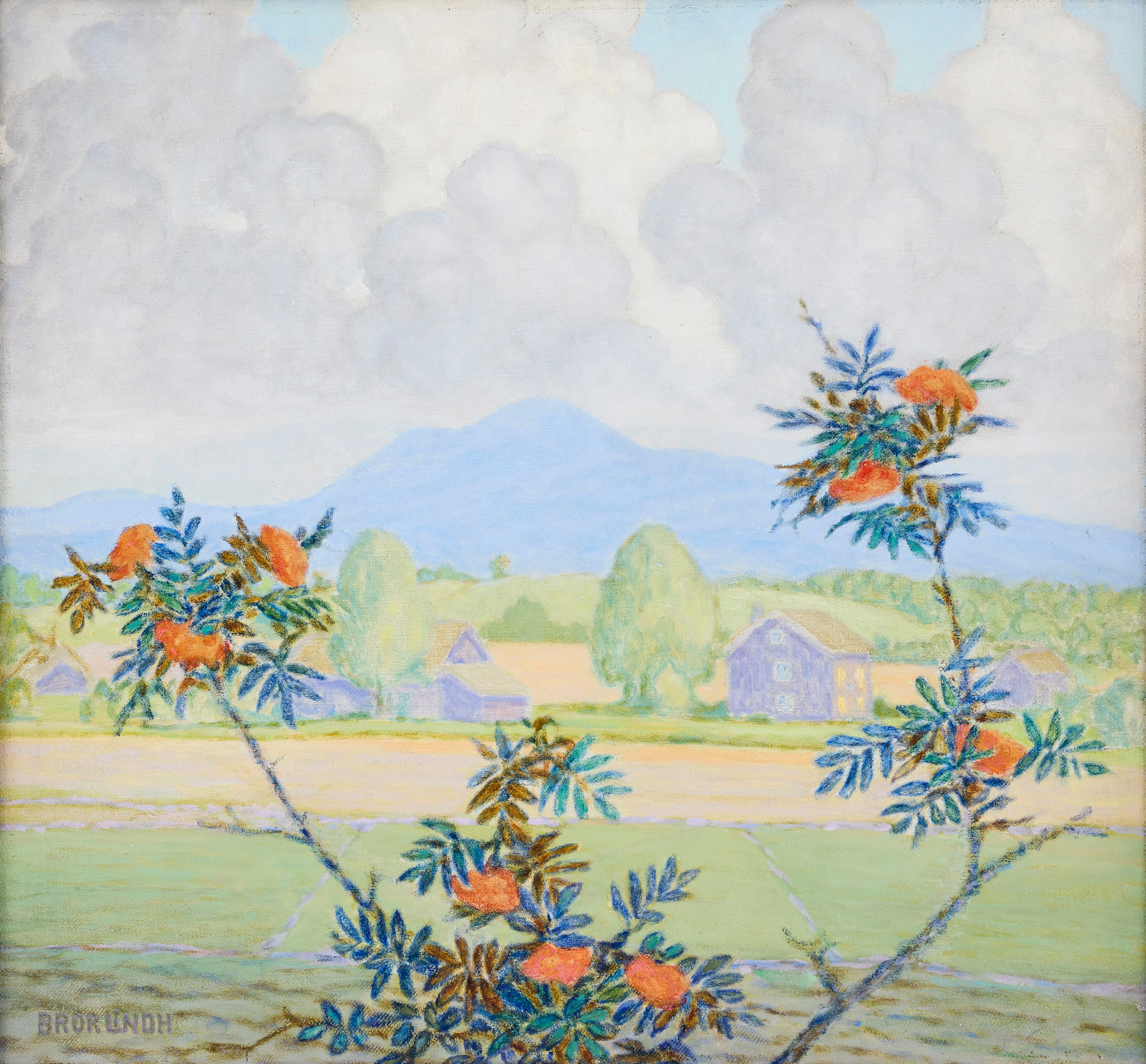 BROR LINDH (1877-1941). "Gurlita klätt, Värmland".