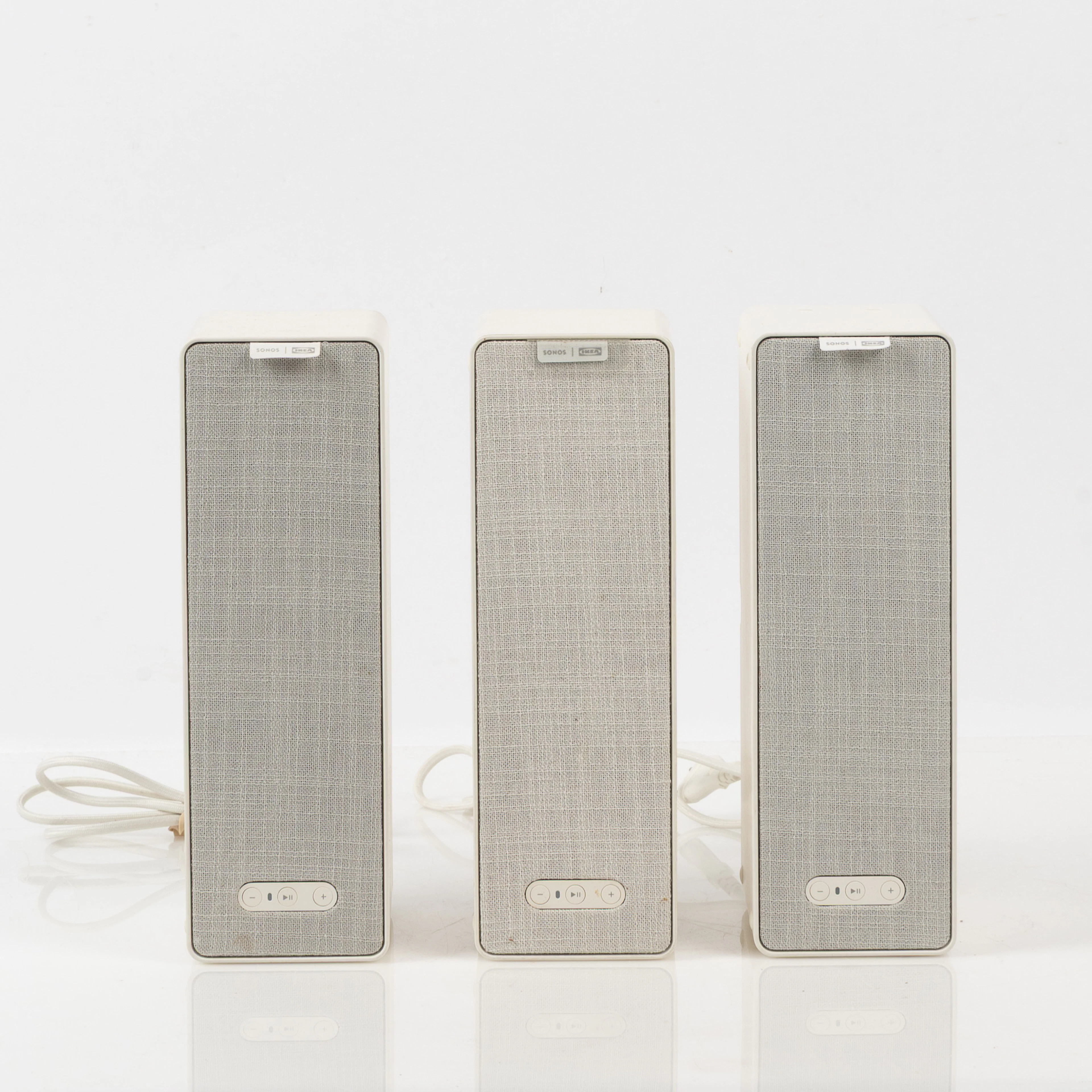 HÖGTALARE. 3 stycken, Ikea, "Synfonisk", Sonos.